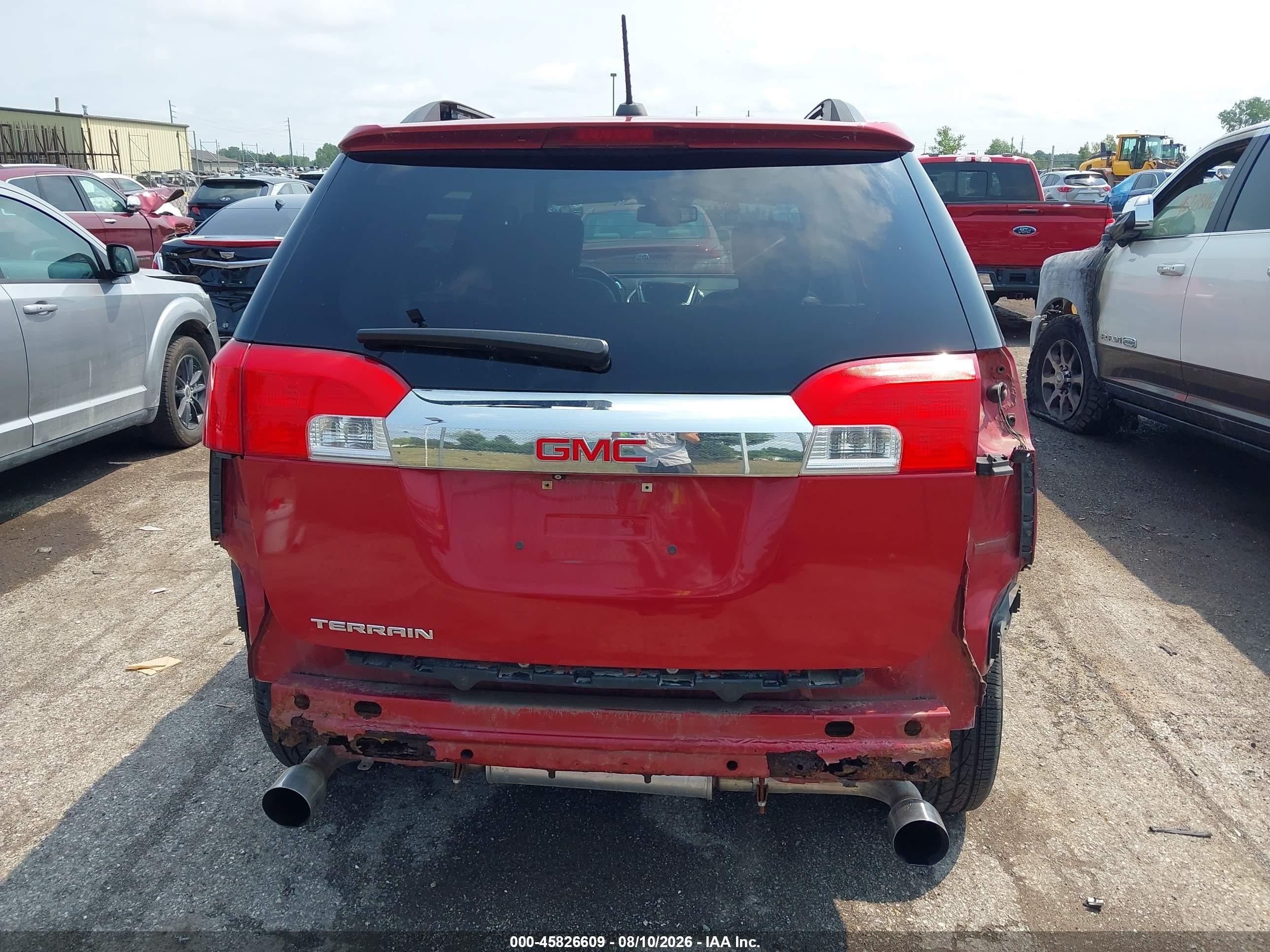 2015 Gmc Terrain Slt-1 Red vin: 2GKFLSE36F6406949