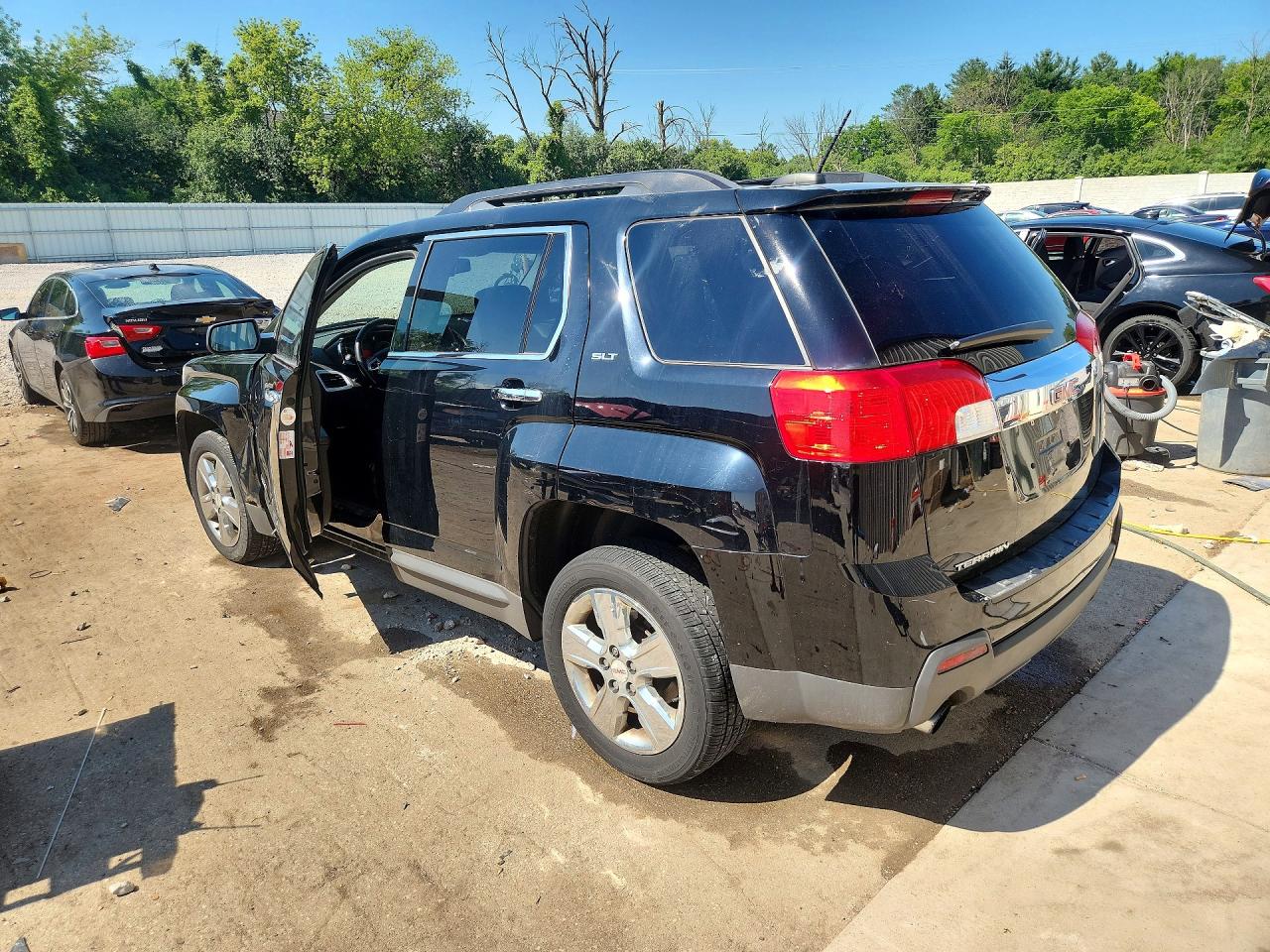 2015 Gmc Terrain Slt Black vin: 2GKFLSE36F6423279