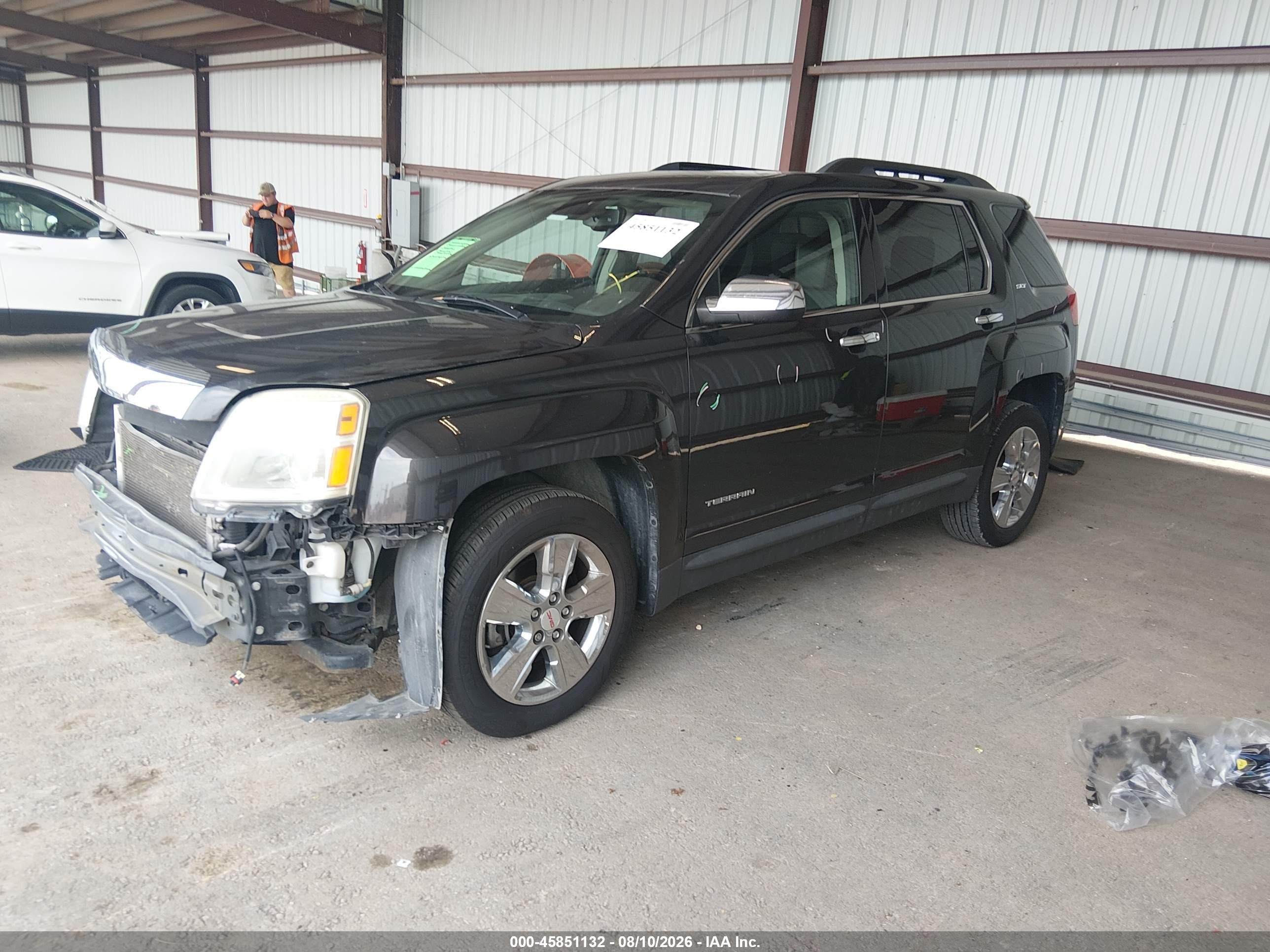 2015 Gmc Terrain Slt-1 Black vin: 2GKFLSE36F6435870