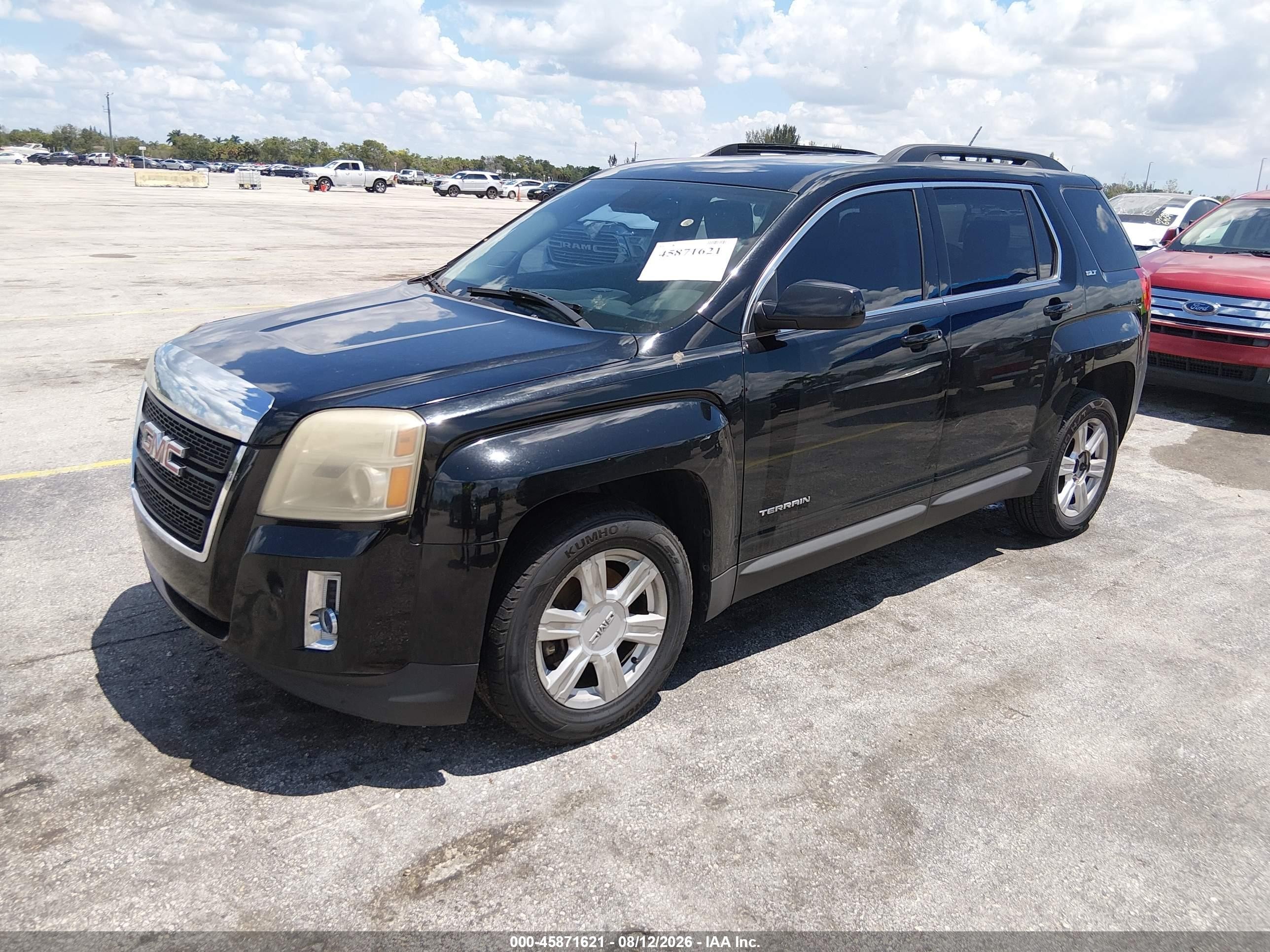 2014 Gmc Terrain Slt-1 Черный vin: 2GKFLSE37E6376682
