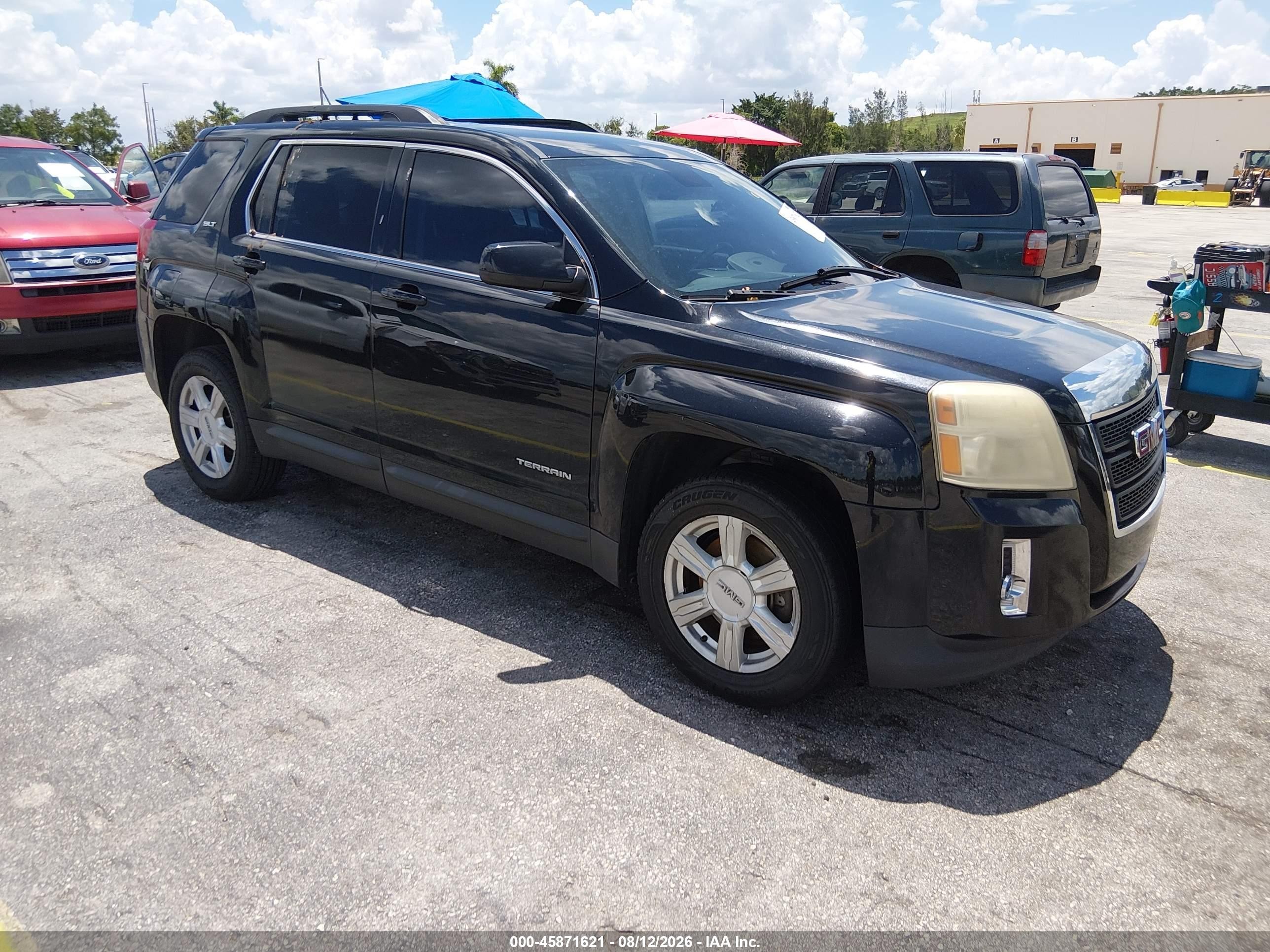 2014 Gmc Terrain Slt-1 Black vin: 2GKFLSE37E6376682