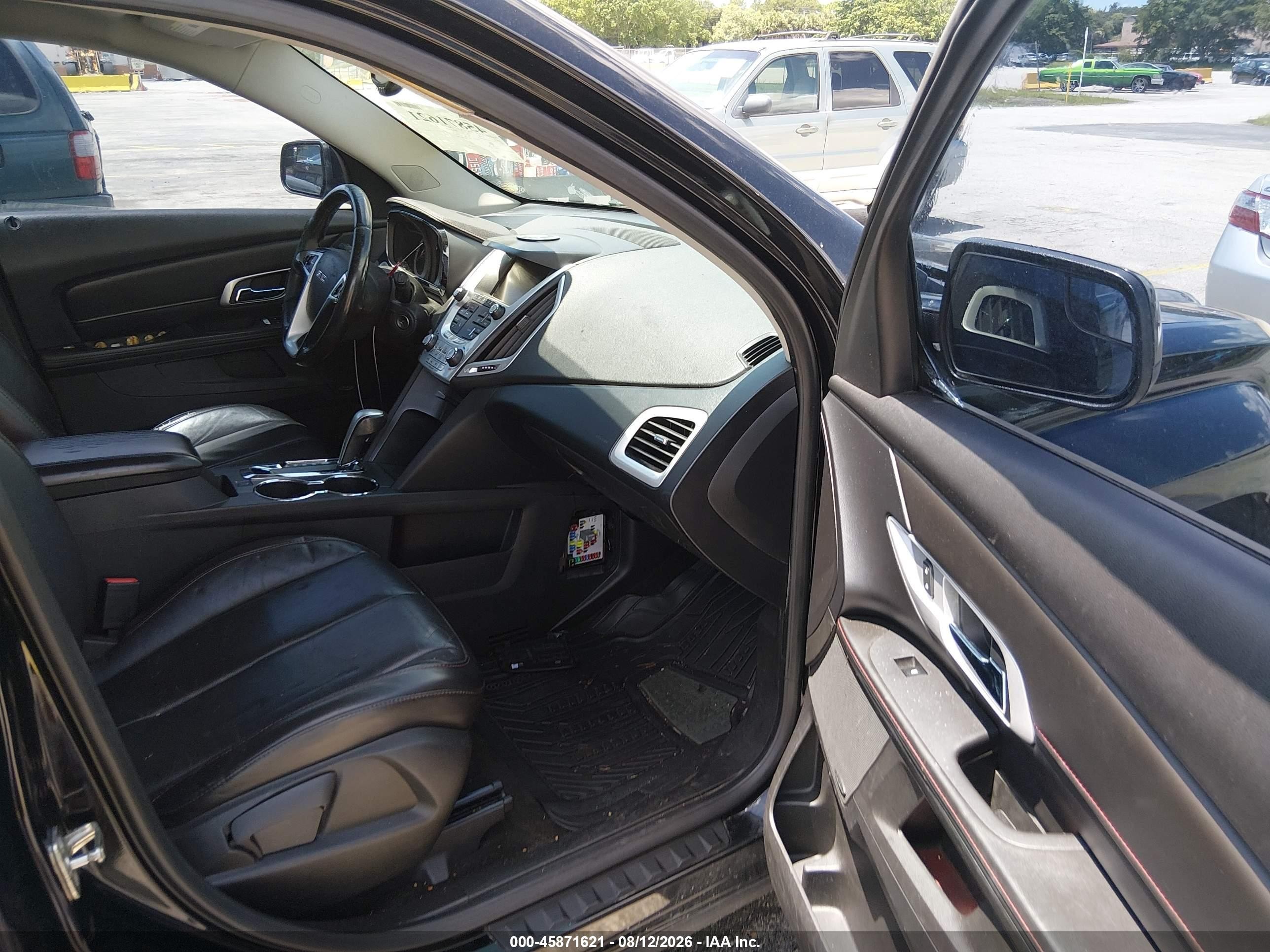 2014 Gmc Terrain Slt-1 Черный vin: 2GKFLSE37E6376682