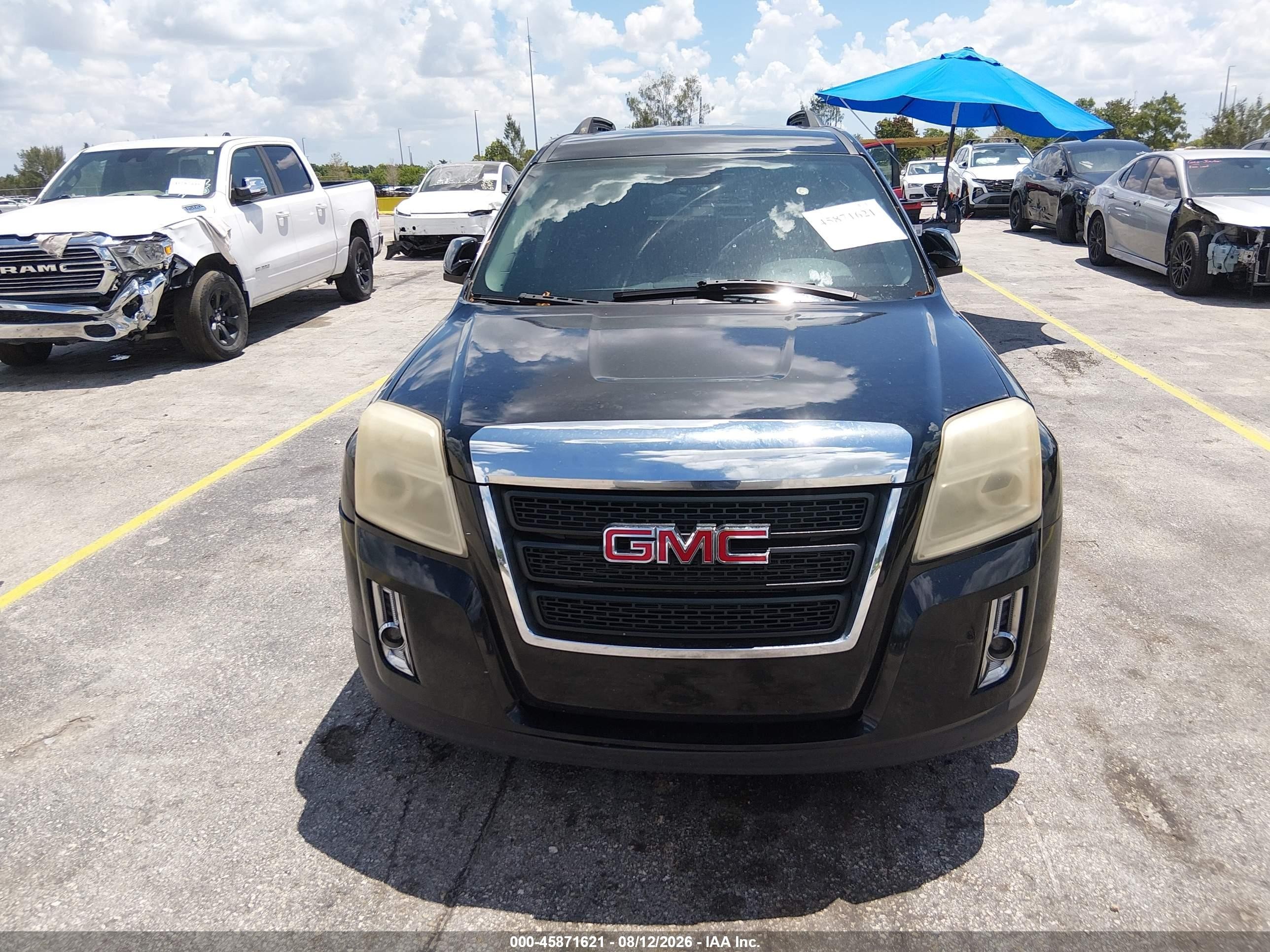2014 Gmc Terrain Slt-1 Черный vin: 2GKFLSE37E6376682