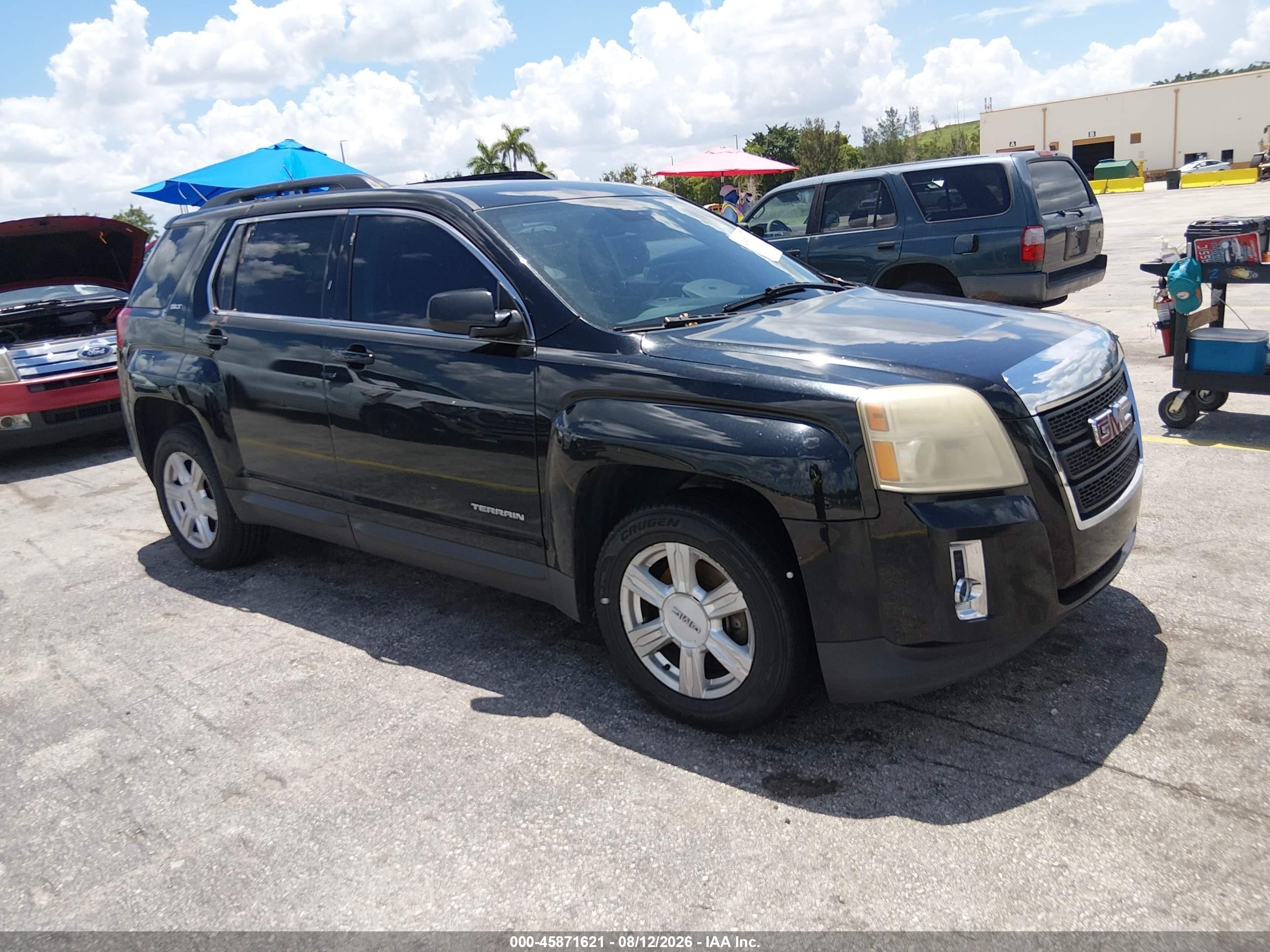 2014 Gmc Terrain Slt-1 Черный vin: 2GKFLSE37E6376682
