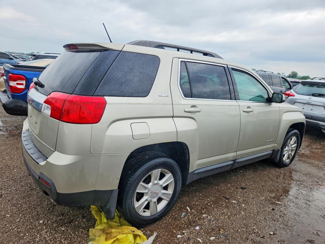 2013 Gmc Terrain Sle Желто-коричневый vin: 2GKFLSE38D6418498