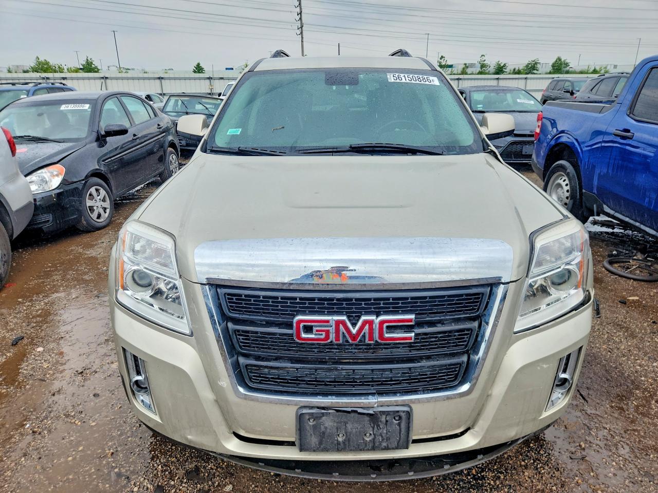 2013 Gmc Terrain Sle Желто-коричневый vin: 2GKFLSE38D6418498