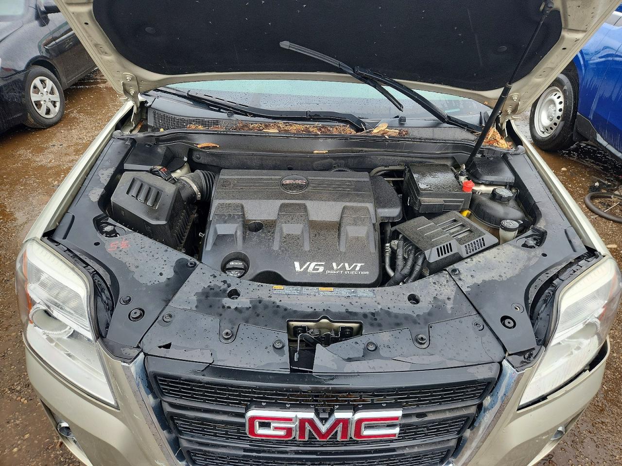 2013 Gmc Terrain Sle Желто-коричневый vin: 2GKFLSE38D6418498