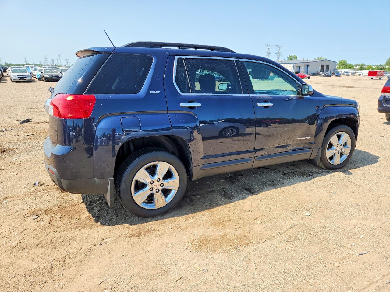 2015 Gmc Terrain Slt Blue vin: 2GKFLSE38F6428760