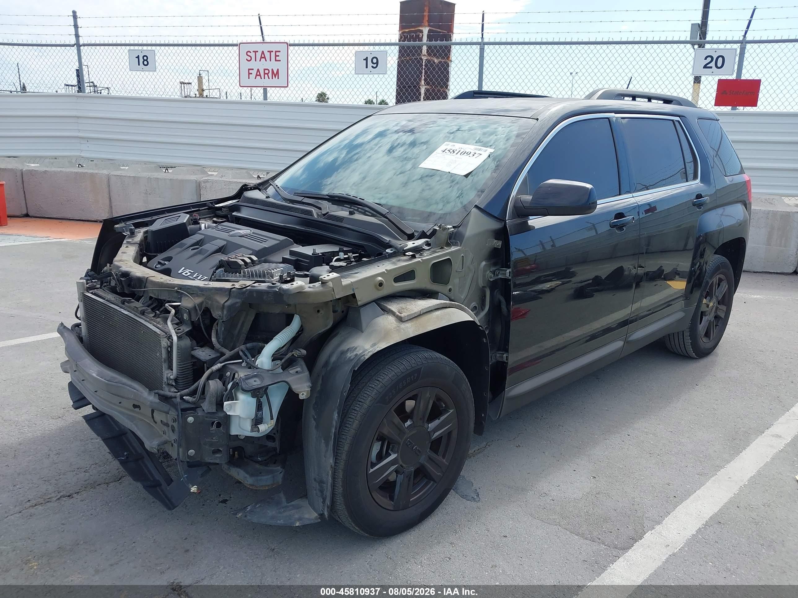 2014 Gmc Terrain Slt-1 Черный vin: 2GKFLSE39E6352089