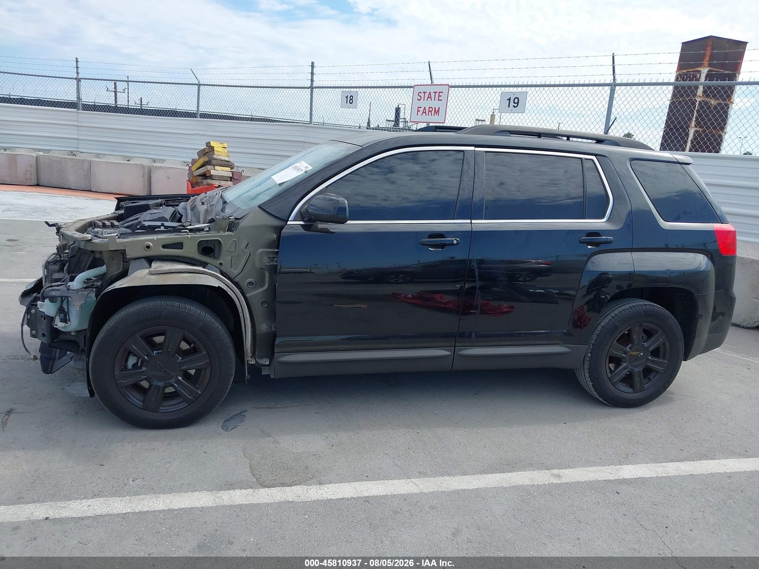 2014 Gmc Terrain Slt-1 Черный vin: 2GKFLSE39E6352089