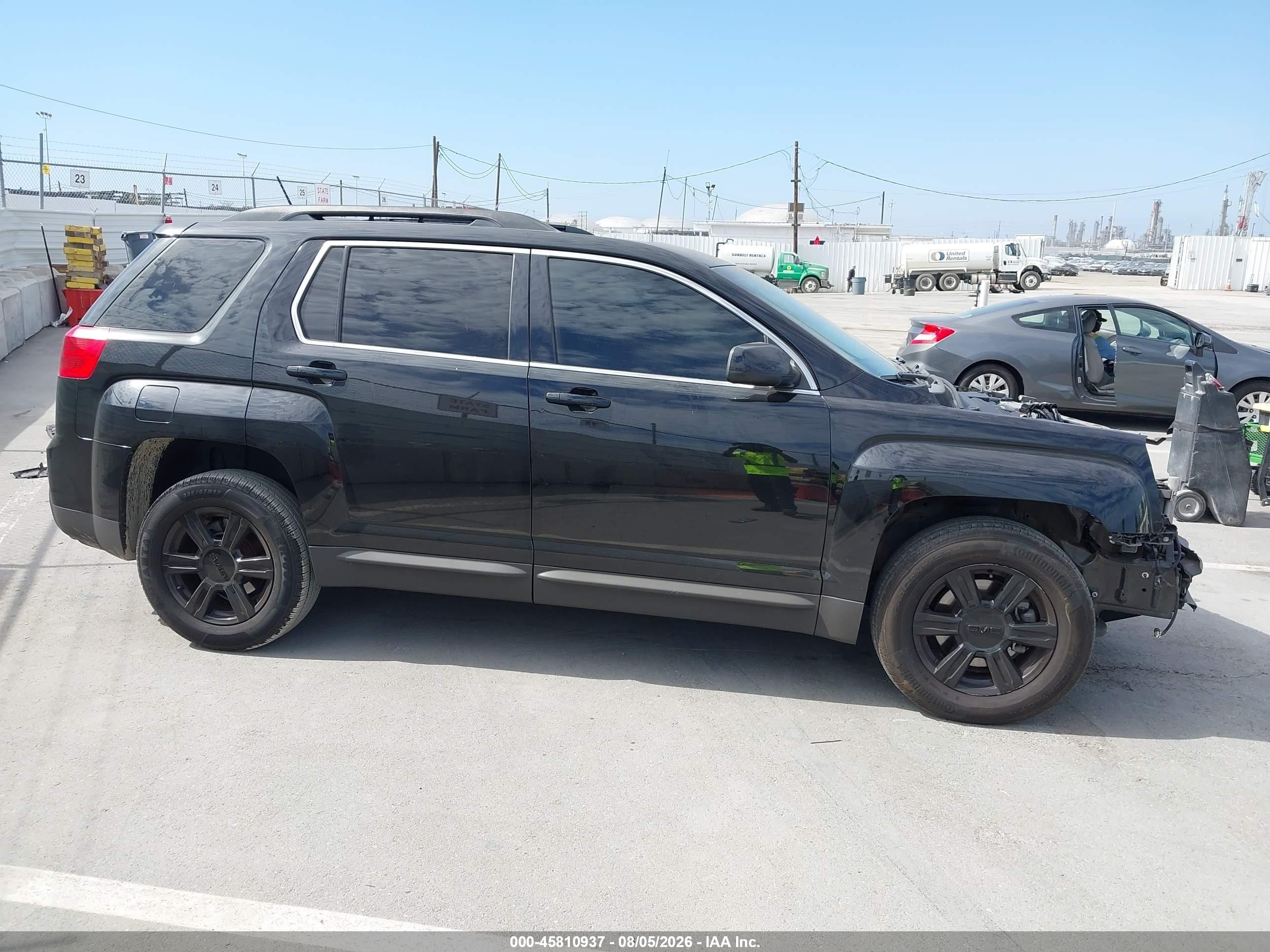 2014 Gmc Terrain Slt-1 Черный vin: 2GKFLSE39E6352089