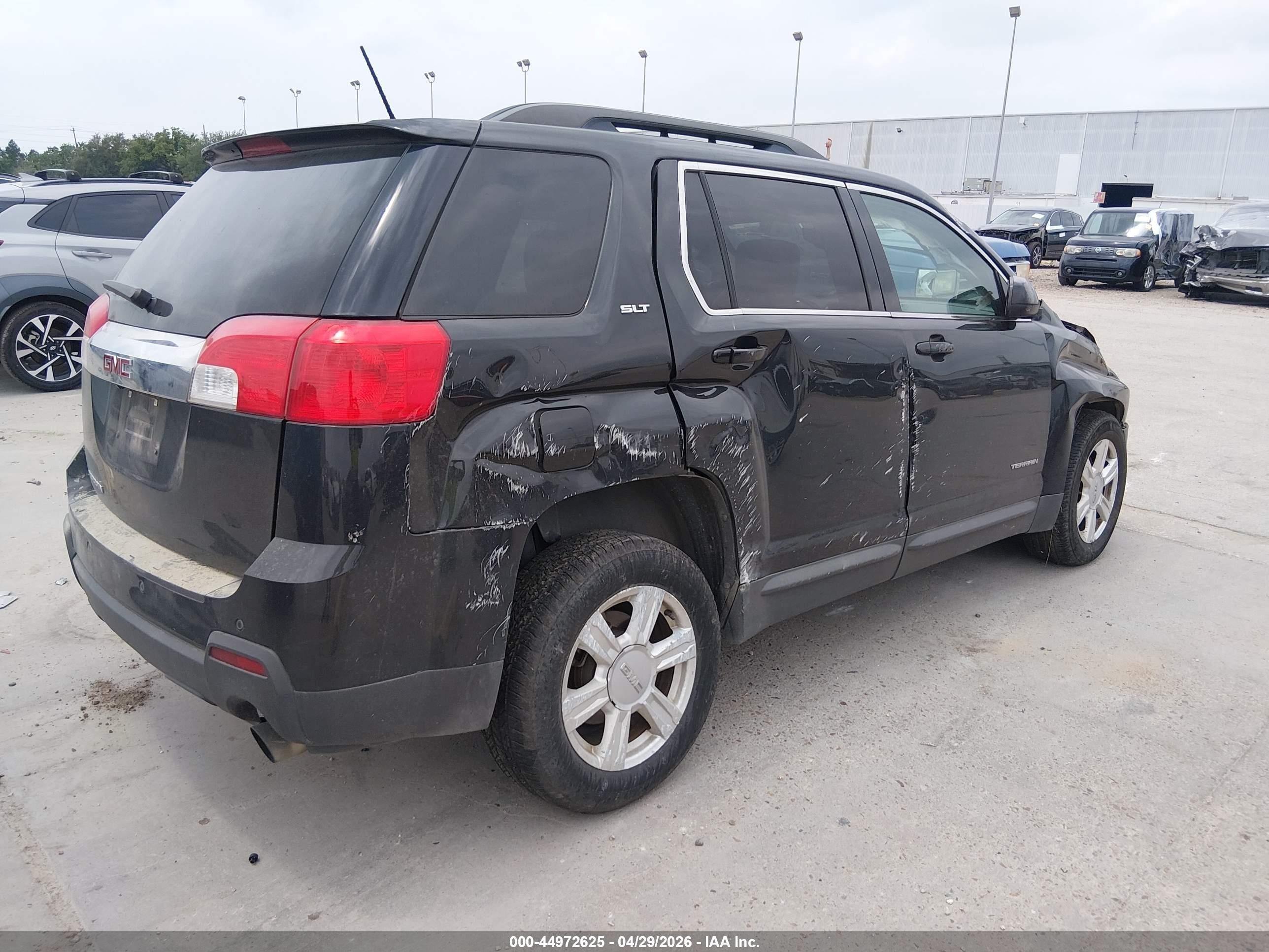 2015 Gmc Terrain Slt-1 Black vin: 2GKFLSE39F6249711