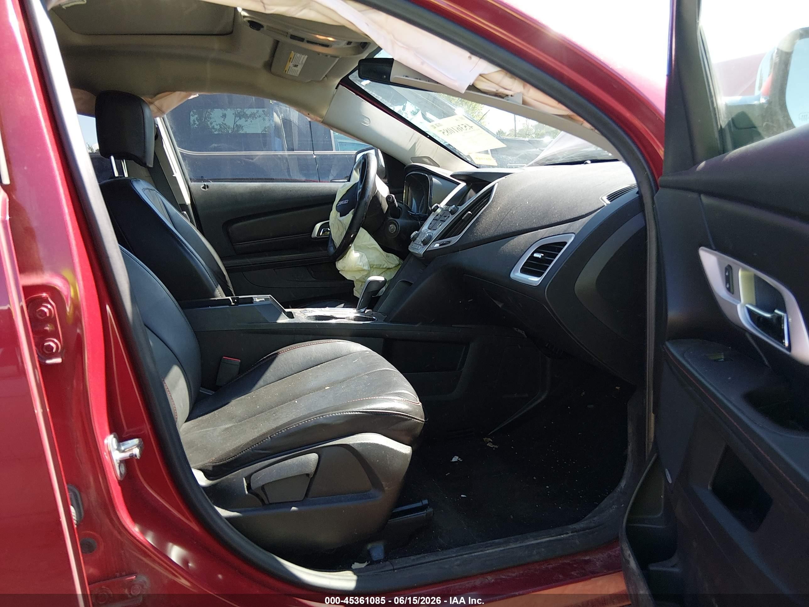 2015 Gmc Terrain Slt-1 Red vin: 2GKFLSE39F6414155