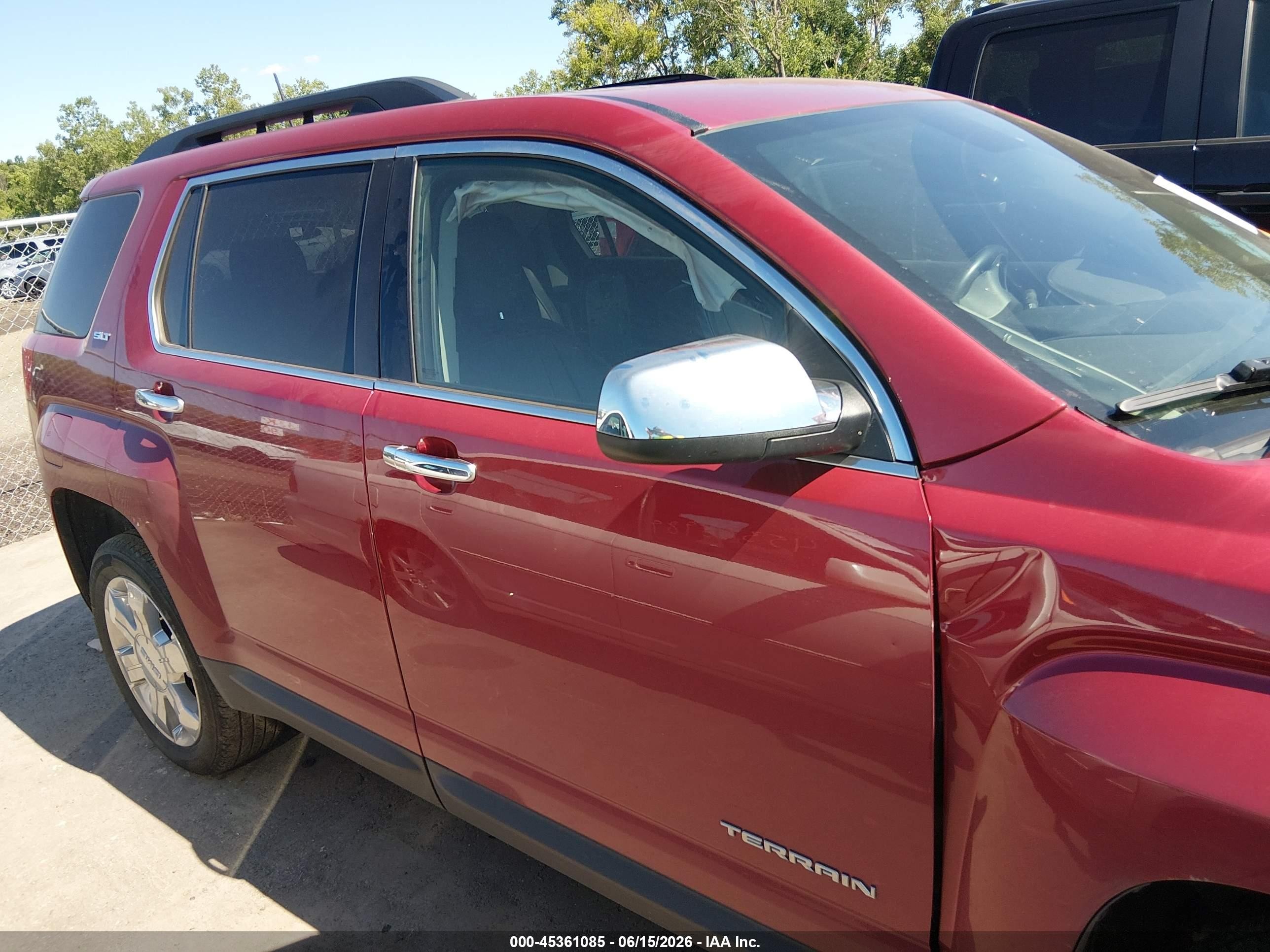 2015 Gmc Terrain Slt-1 Red vin: 2GKFLSE39F6414155