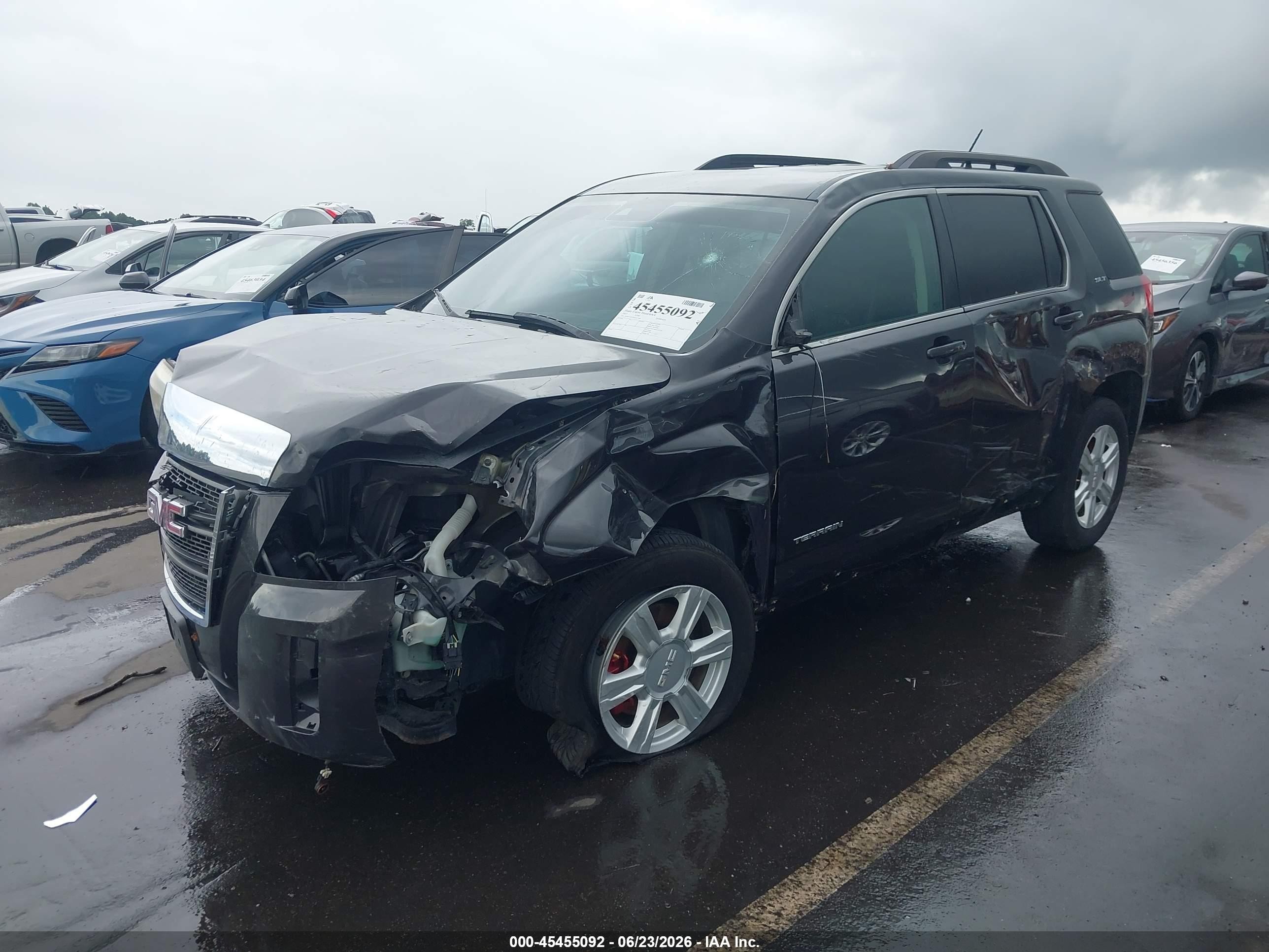 2015 Gmc Terrain Slt-1 Gray vin: 2GKFLSE3XF6317448