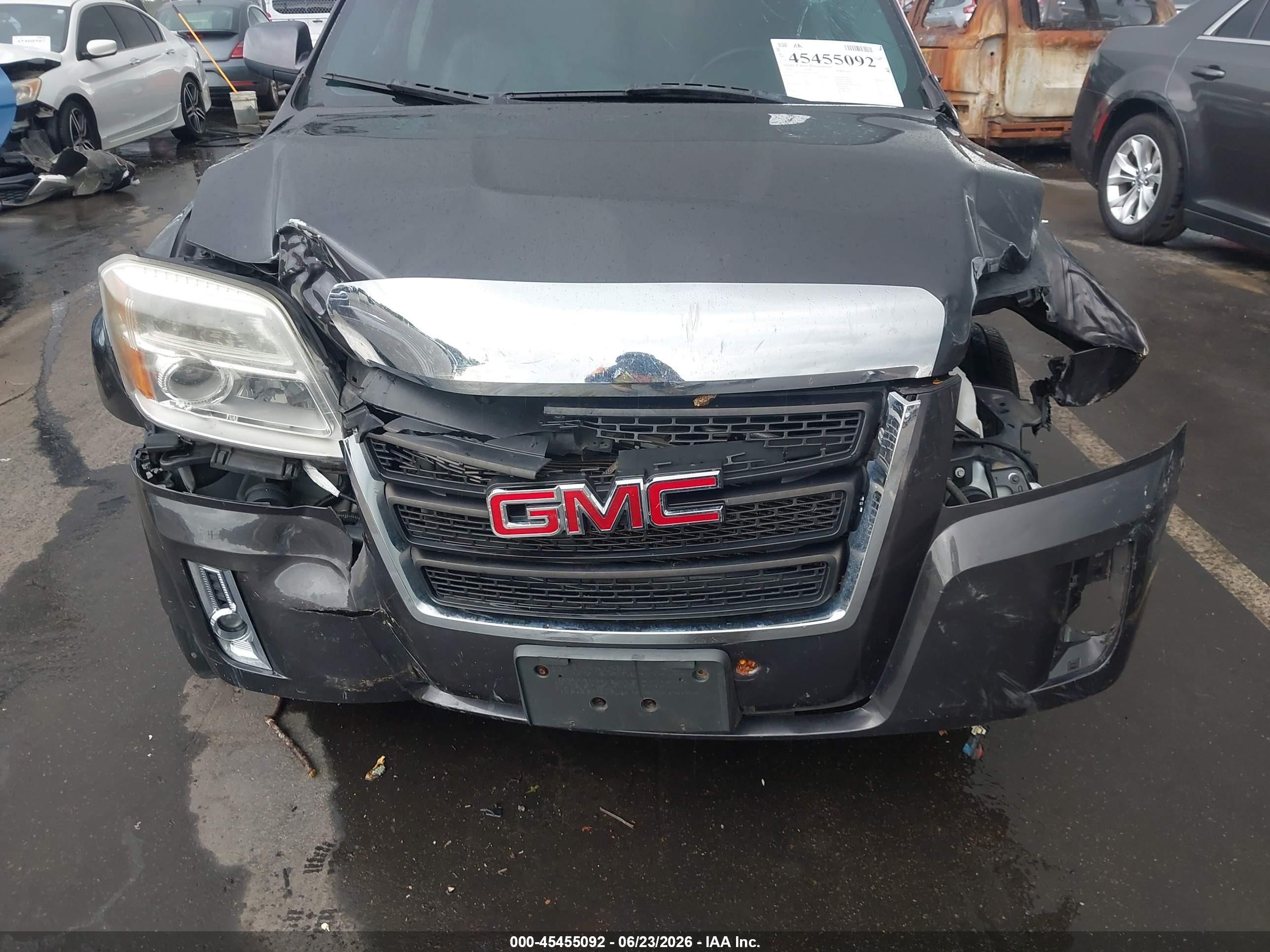 2015 Gmc Terrain Slt-1 Gray vin: 2GKFLSE3XF6317448