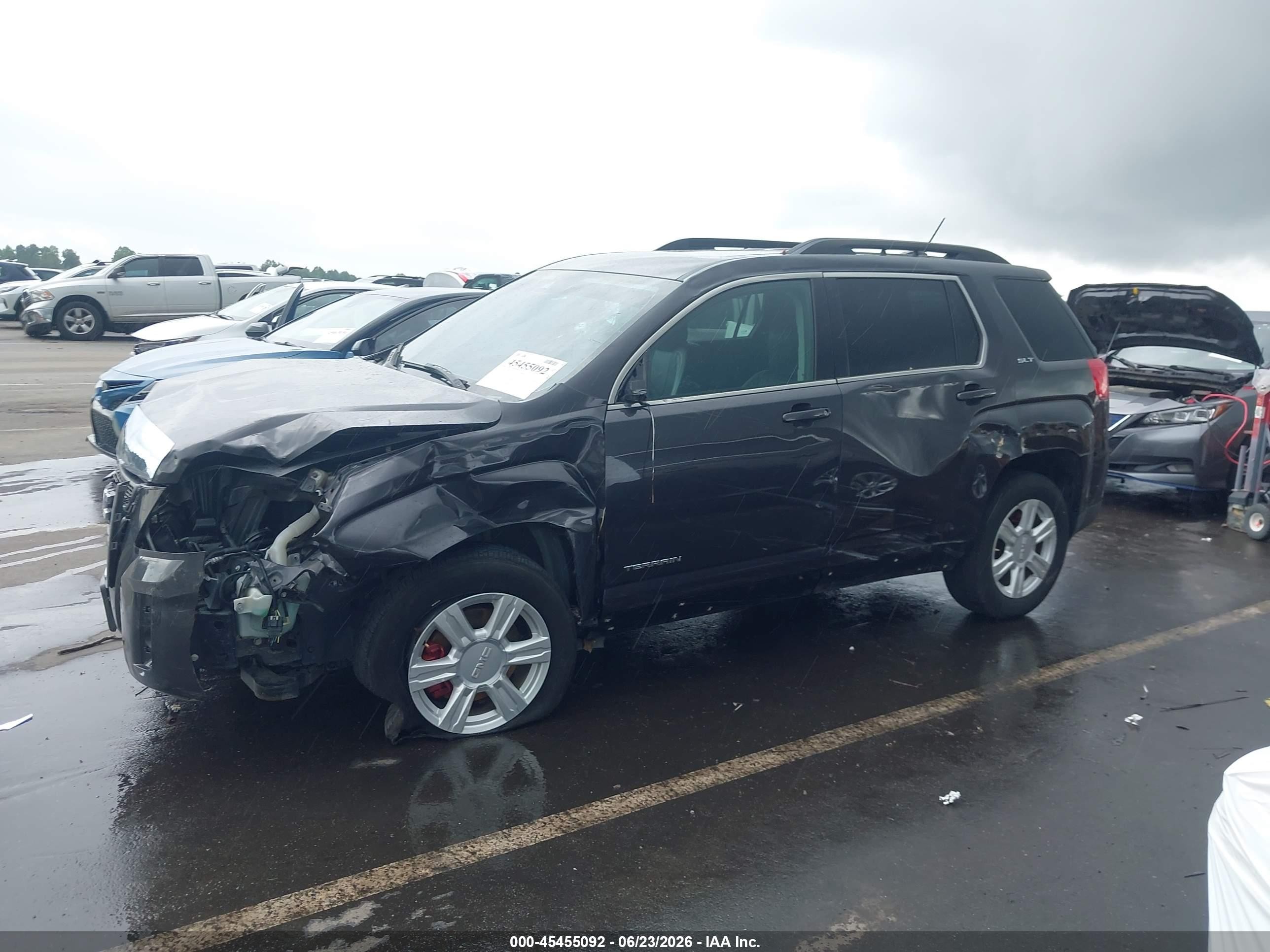 2015 Gmc Terrain Slt-1 Gray vin: 2GKFLSE3XF6317448
