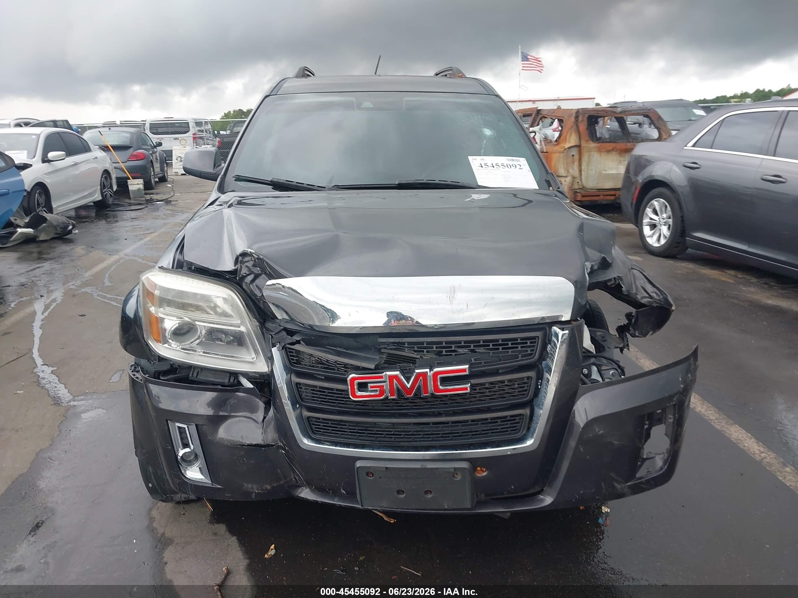 2015 Gmc Terrain Slt-1 Gray vin: 2GKFLSE3XF6317448