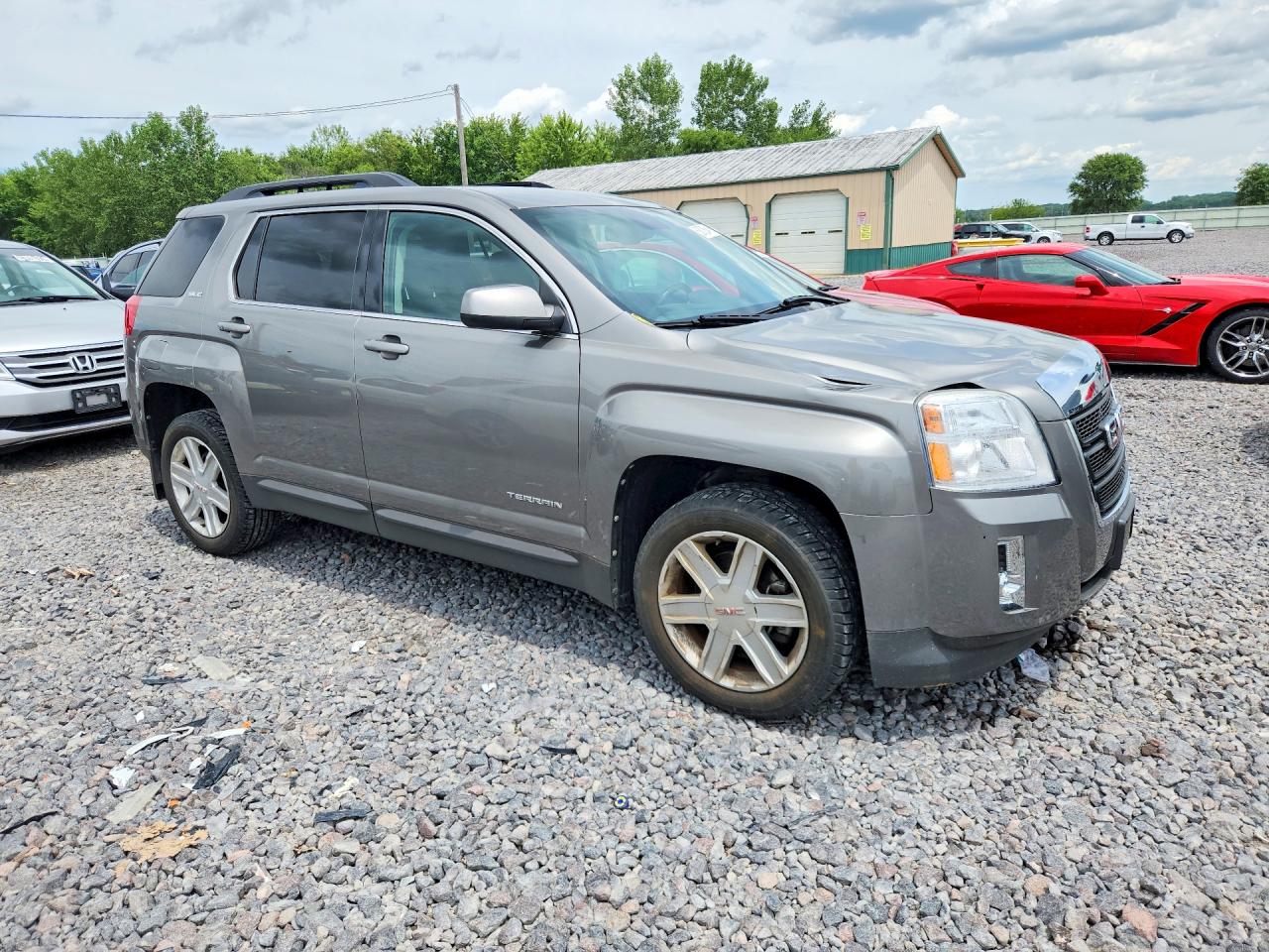 2012 Gmc Terrain Sle Gray vin: 2GKFLSE50C6309453