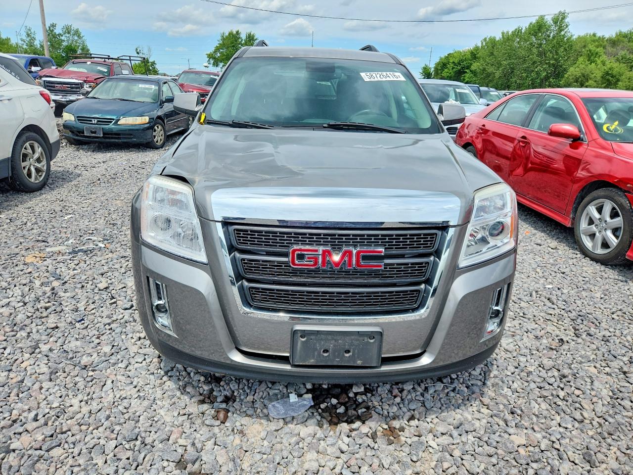 2012 Gmc Terrain Sle Gray vin: 2GKFLSE50C6309453