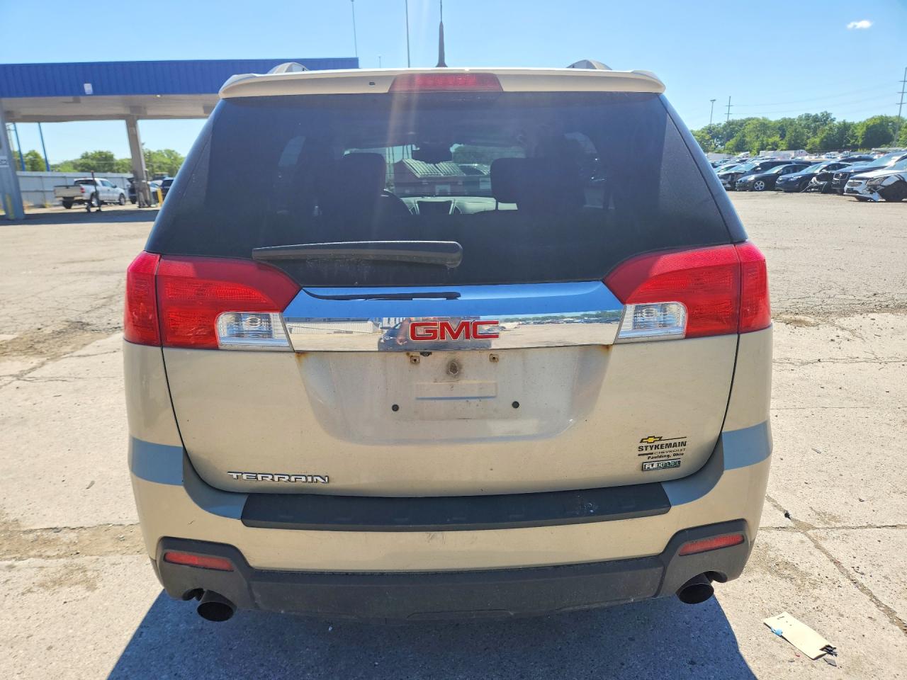 2012 Gmc Terrain Sle Beige vin: 2GKFLSE51C6153648