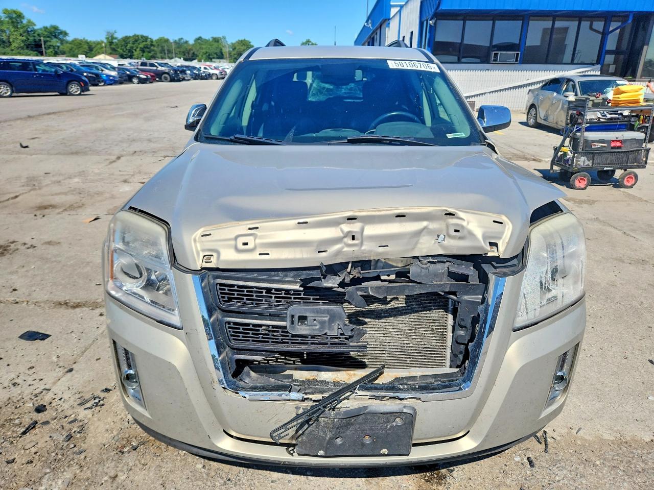 2012 Gmc Terrain Sle Beige vin: 2GKFLSE51C6153648