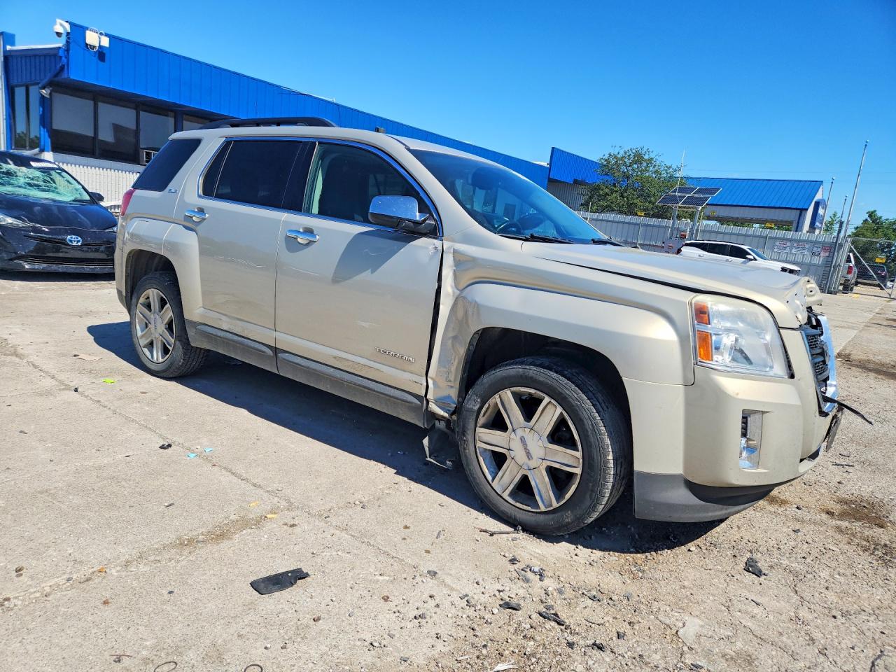 2012 Gmc Terrain Sle Beige vin: 2GKFLSE51C6153648