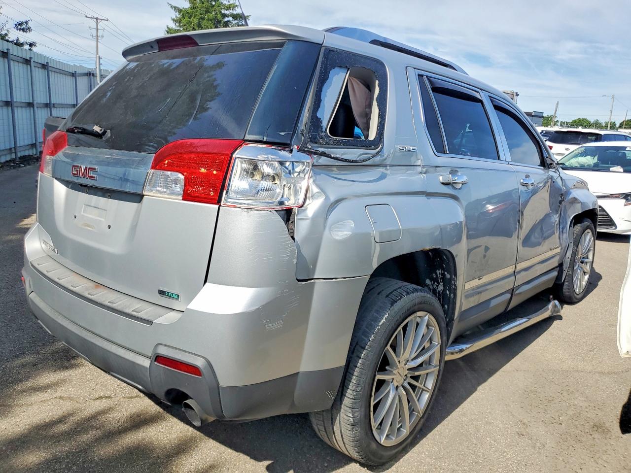2012 Gmc Terrain Sle Gray vin: 2GKFLSE52C6215929