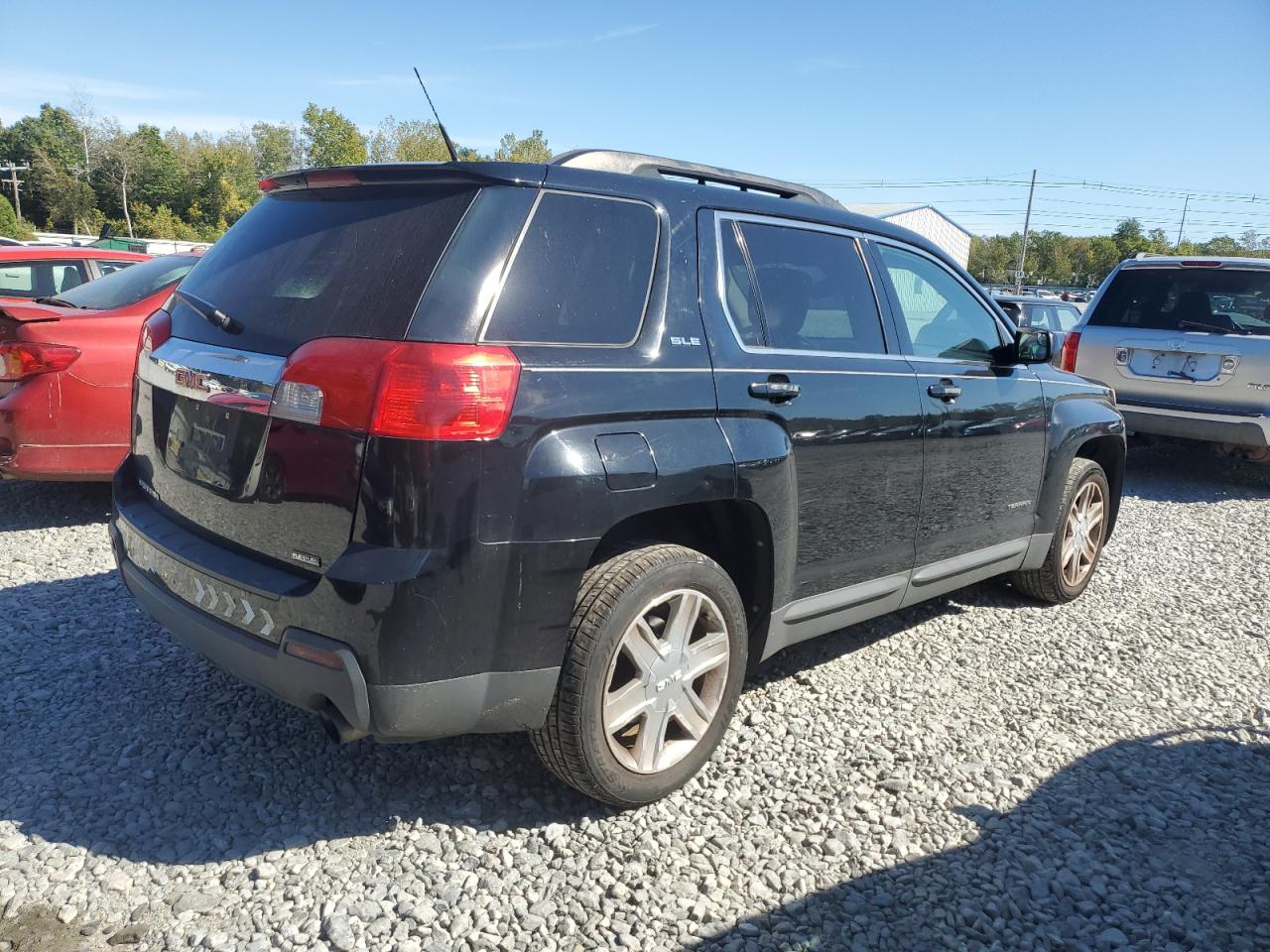 2012 Gmc Terrain Sle Черный vin: 2GKFLSE52C6246419