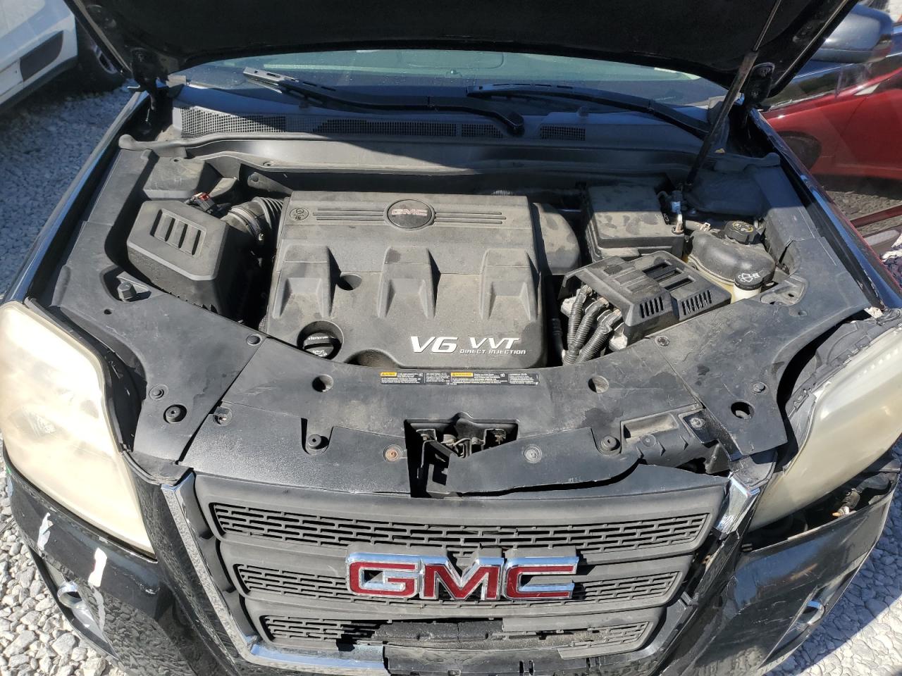 2012 Gmc Terrain Sle Черный vin: 2GKFLSE52C6246419