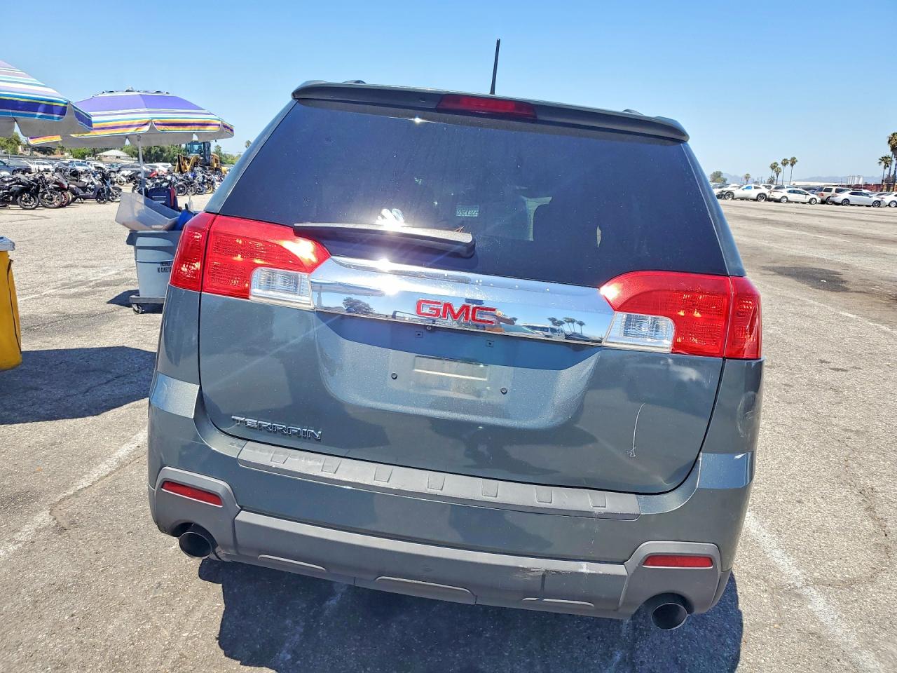 2012 Gmc Terrain Sle Gray vin: 2GKFLSE52C6296883