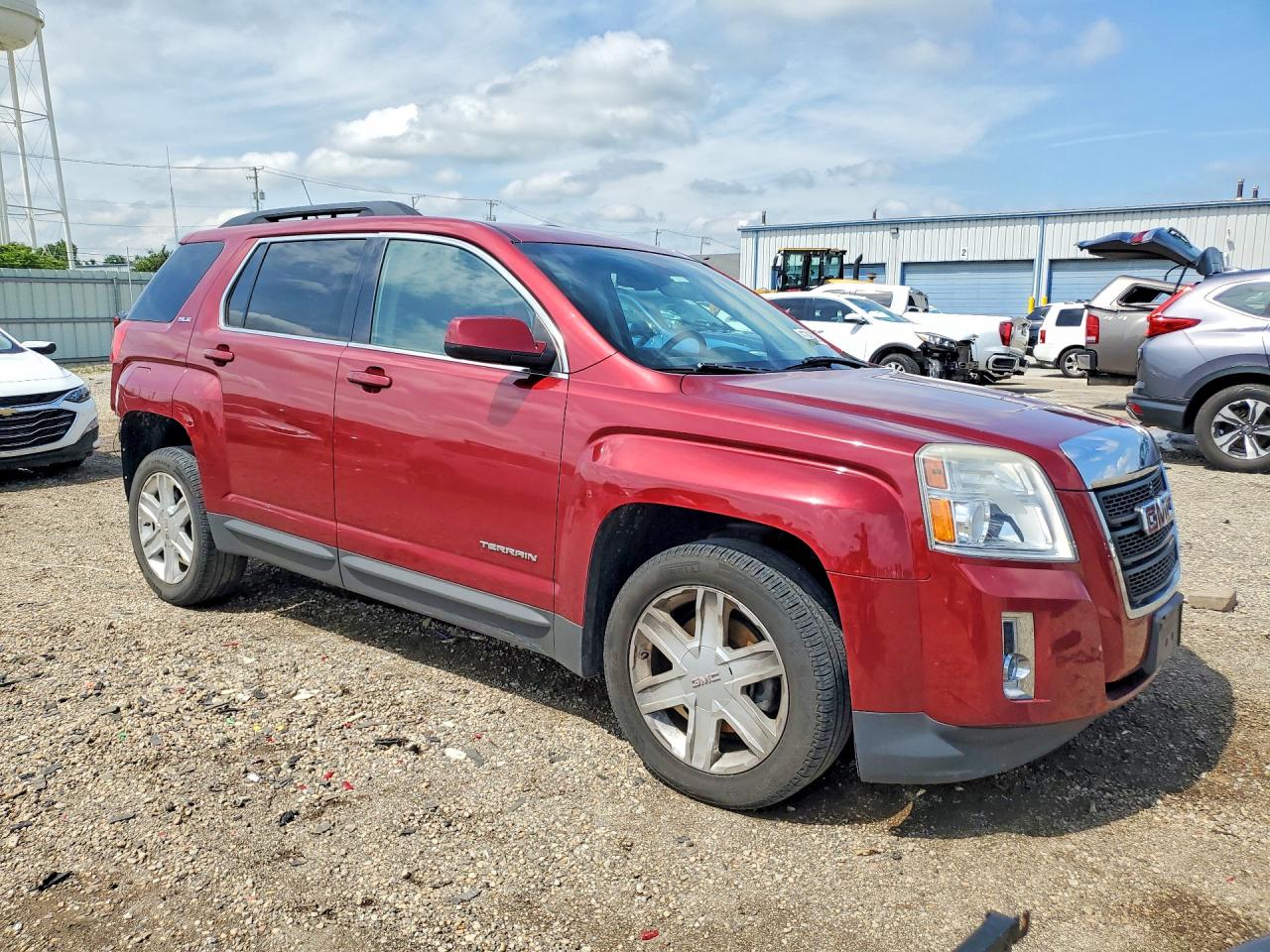 2012 Gmc Terrain Sle Burgundy vin: 2GKFLSE52C6336198