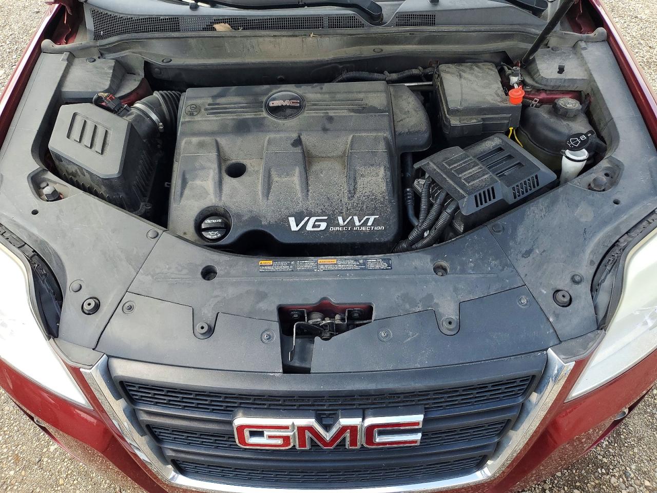 2012 Gmc Terrain Sle Burgundy vin: 2GKFLSE52C6336198