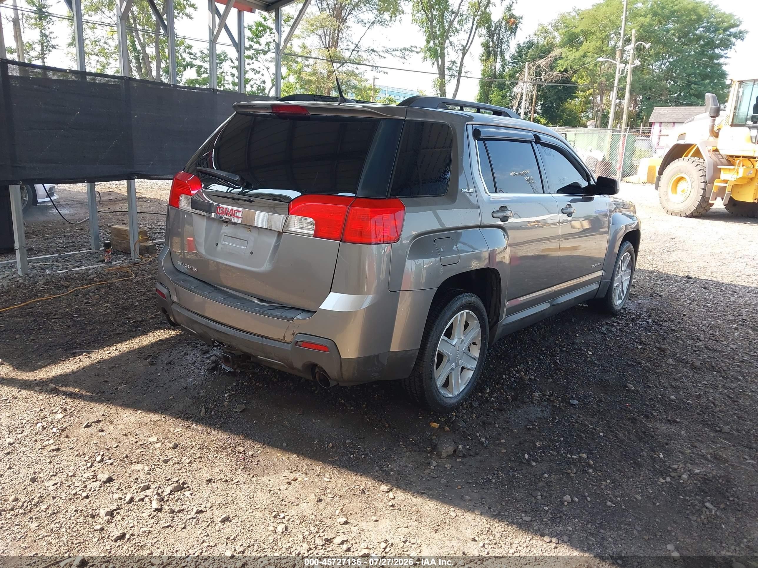 2012 Gmc Terrain Sle-2 Brown vin: 2GKFLSE53C6232643