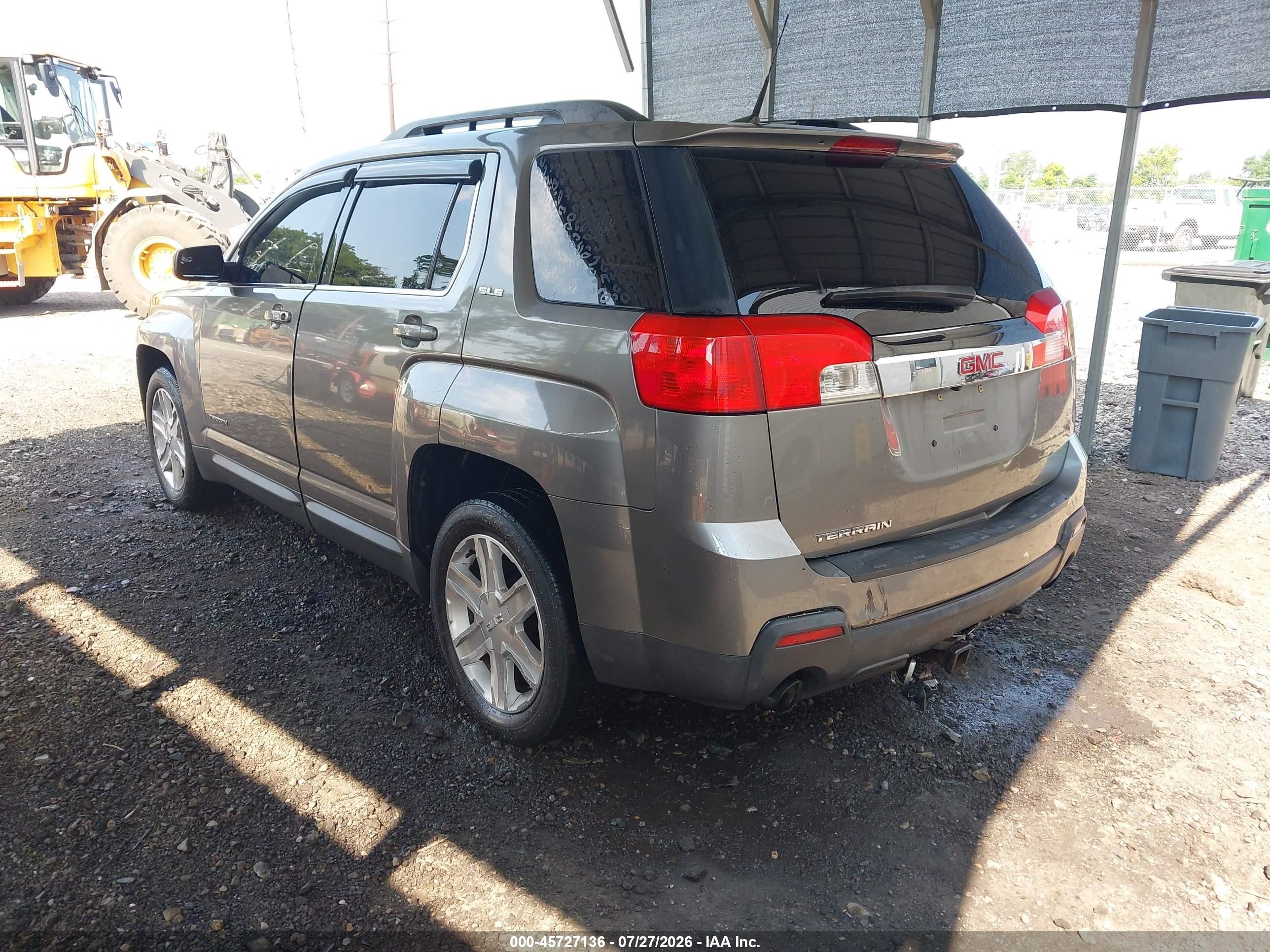 2012 Gmc Terrain Sle-2 Brown vin: 2GKFLSE53C6232643