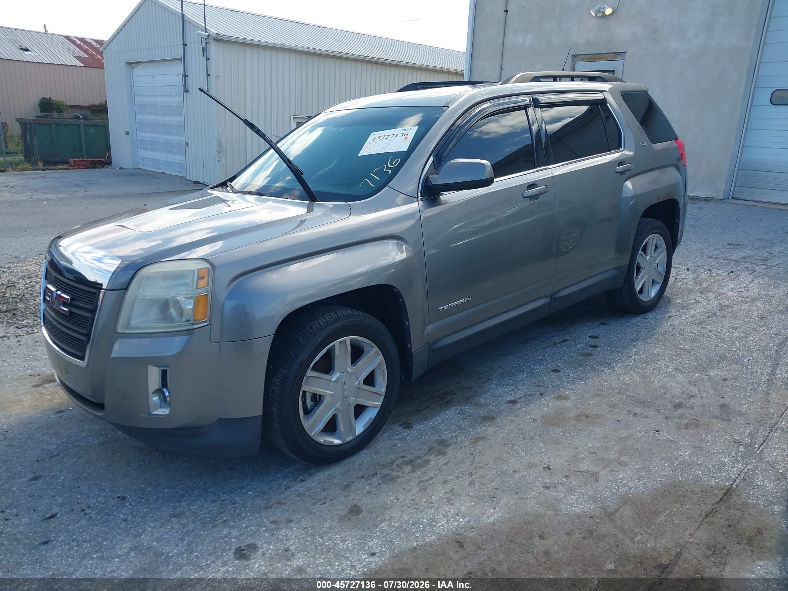 2012 Gmc Terrain Sle-2 Brown vin: 2GKFLSE53C6232643