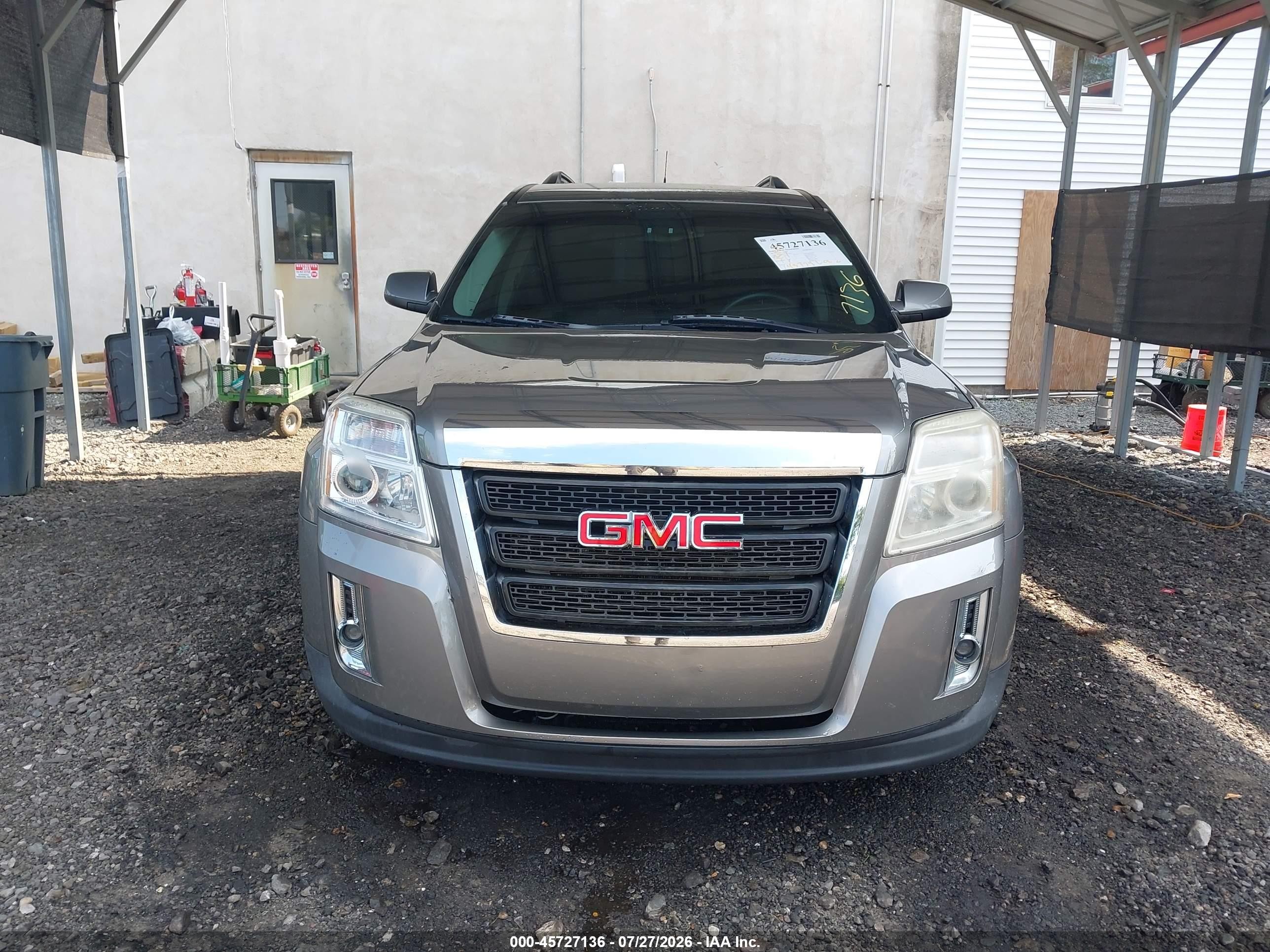 2012 Gmc Terrain Sle-2 Brown vin: 2GKFLSE53C6232643