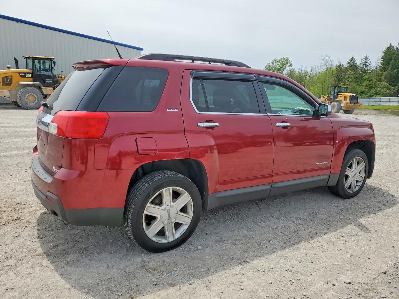 2012 Gmc Terrain Sle Red vin: 2GKFLSE53C6309155