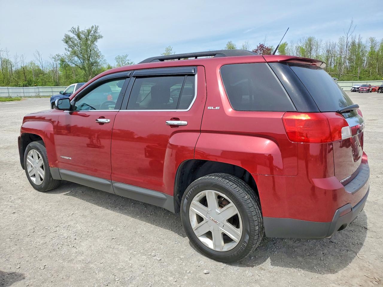 2012 Gmc Terrain Sle Red vin: 2GKFLSE53C6309155