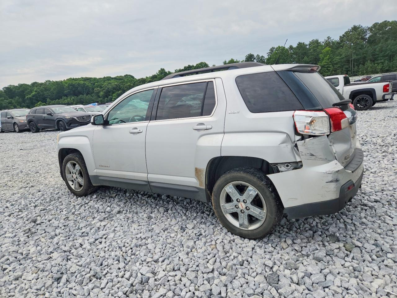 2012 Gmc Terrain Sle Серебряный vin: 2GKFLSE53C6382302