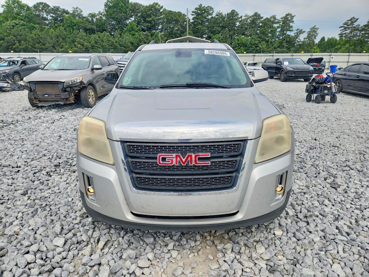 2012 Gmc Terrain Sle Серебряный vin: 2GKFLSE53C6382302