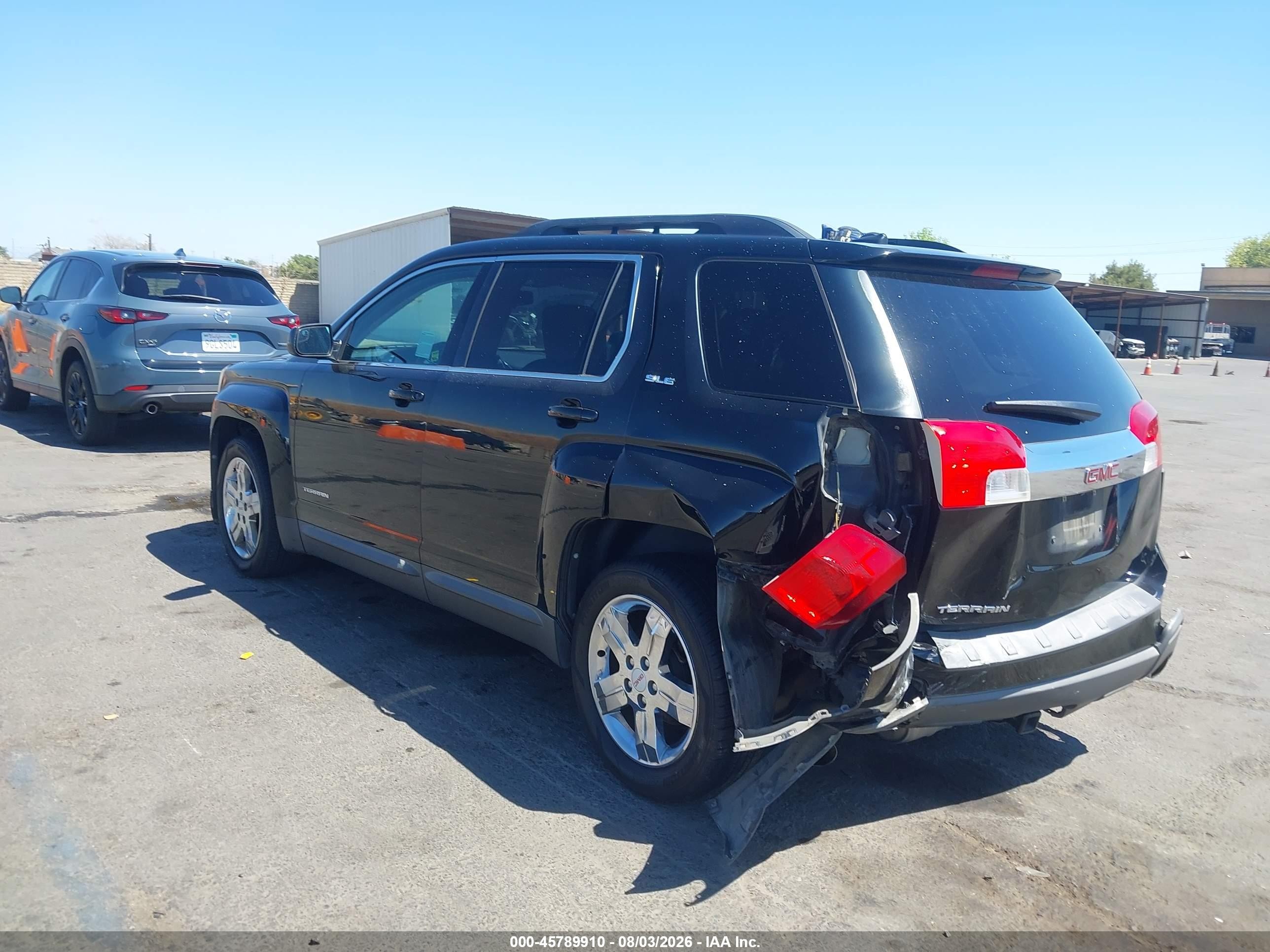 2012 Gmc Terrain Sle-2 Black vin: 2GKFLSE54C6170301