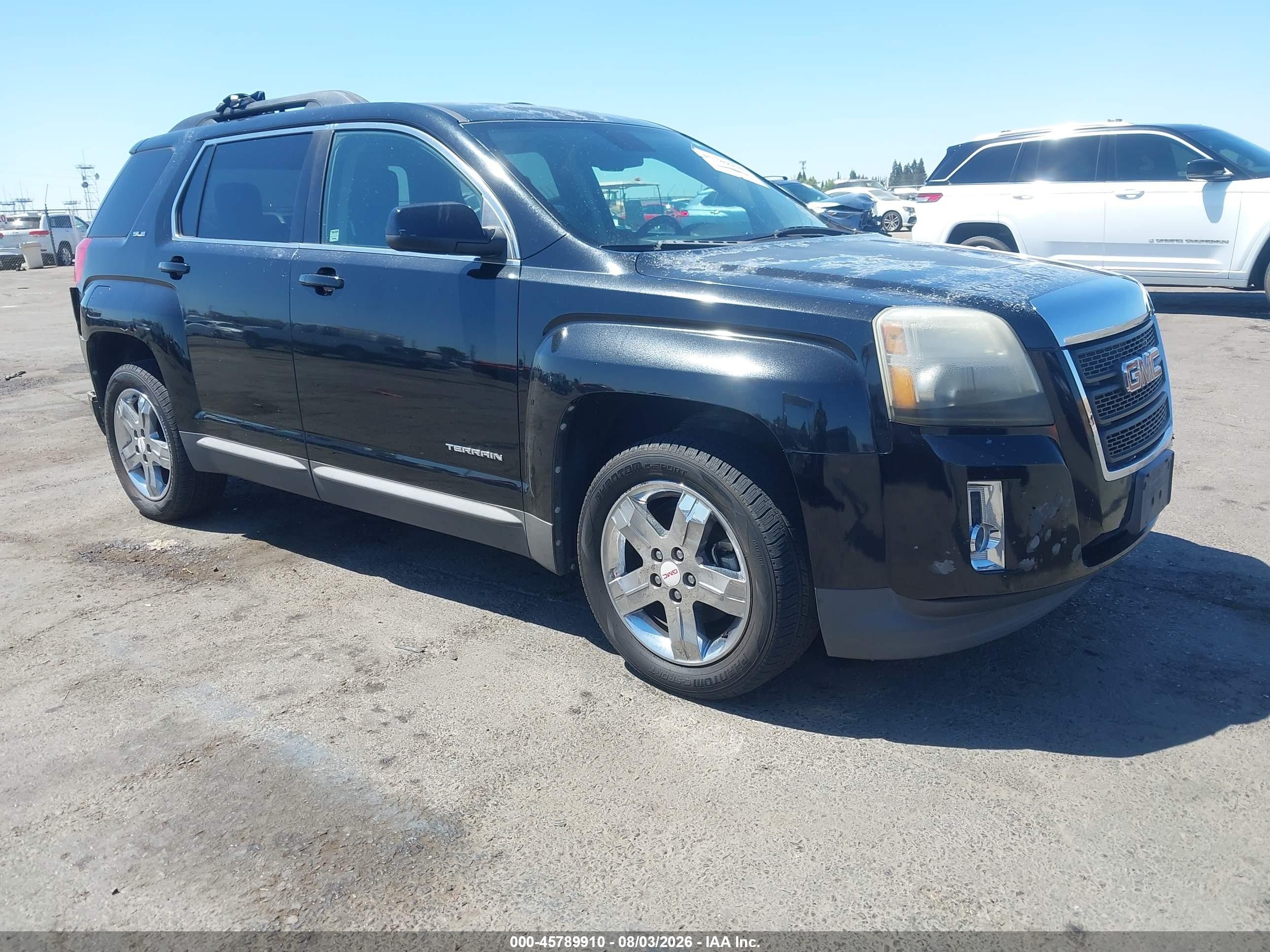 2012 Gmc Terrain Sle-2 Black vin: 2GKFLSE54C6170301