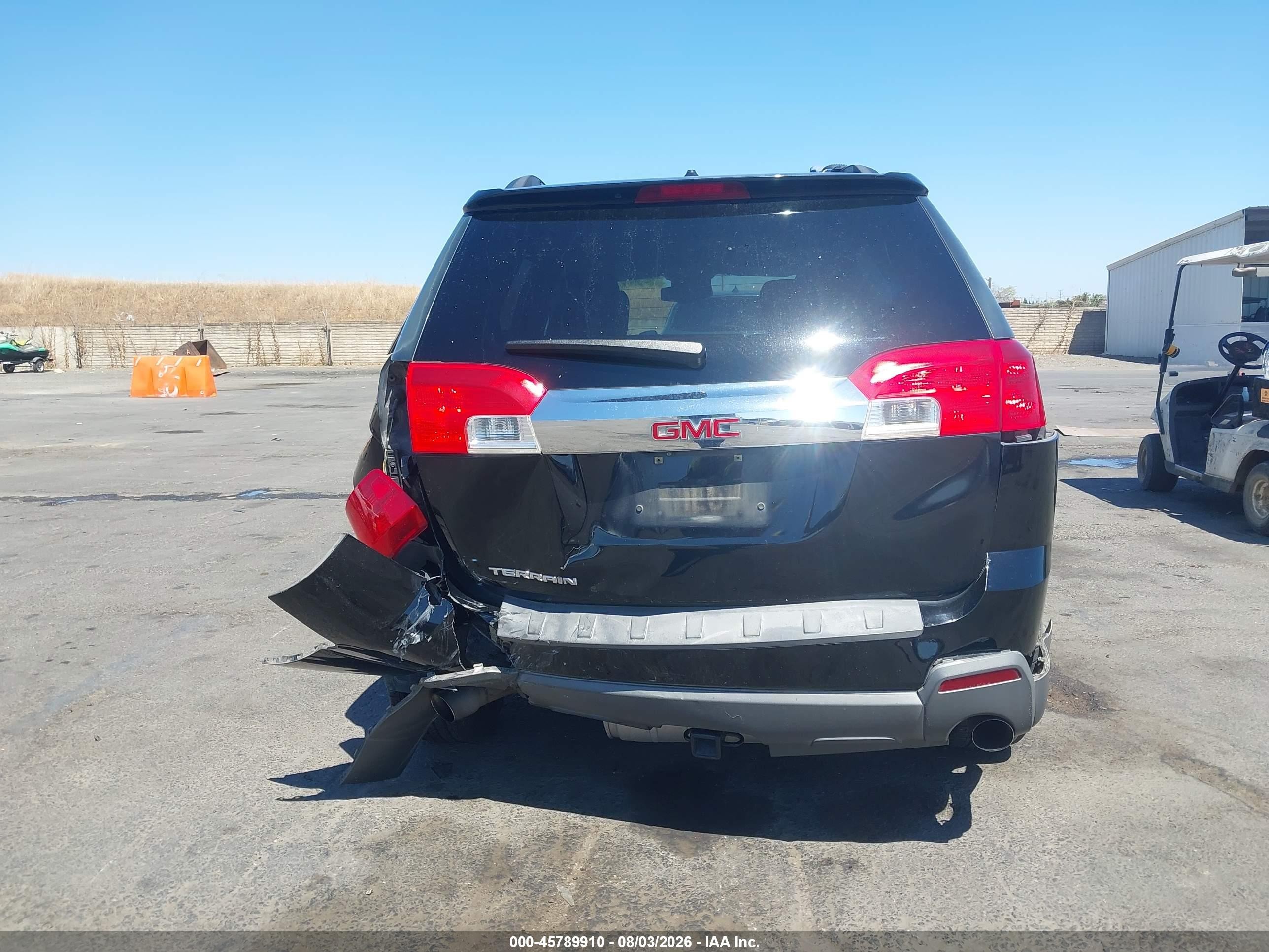 2012 Gmc Terrain Sle-2 Black vin: 2GKFLSE54C6170301