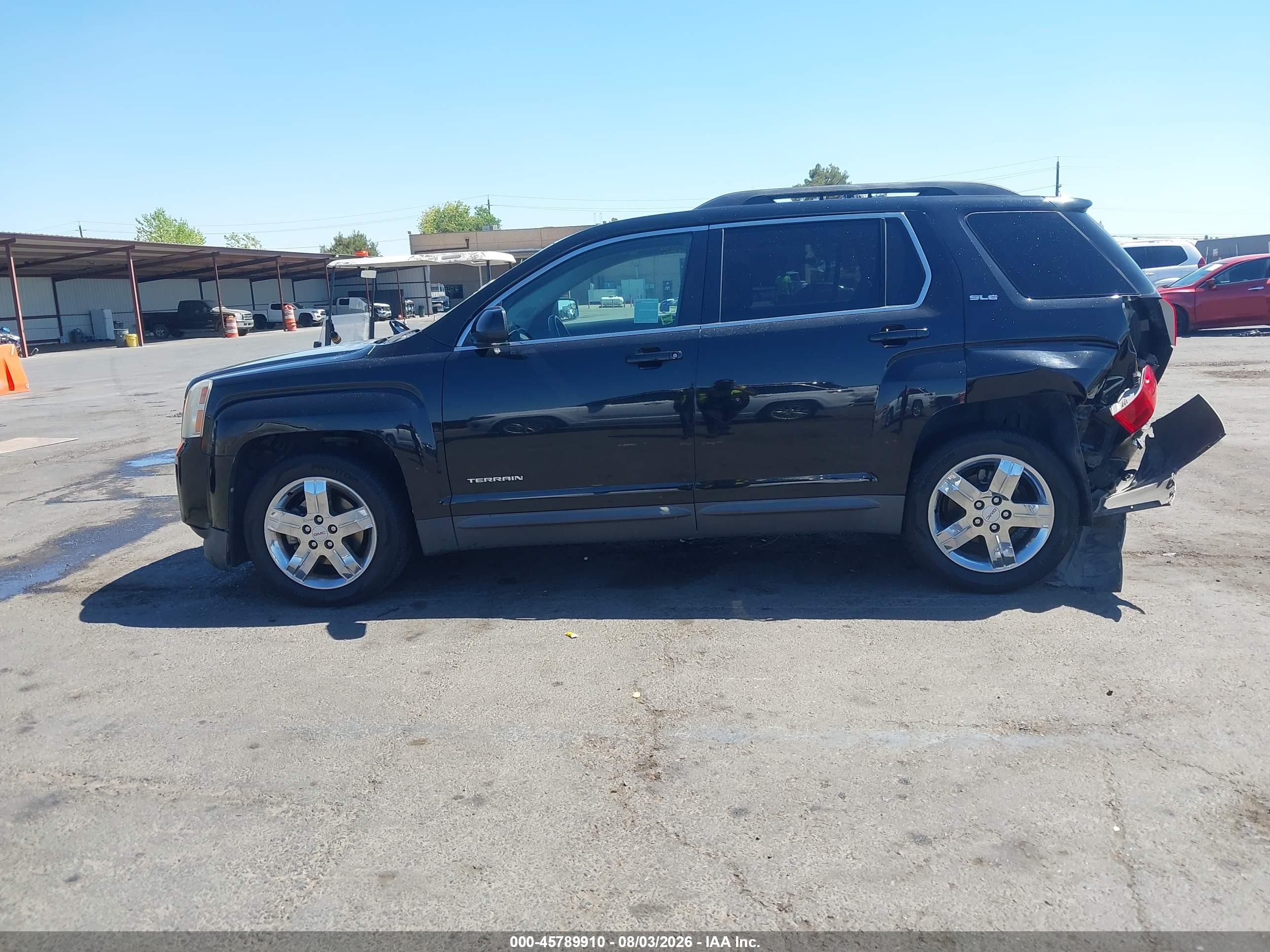 2012 Gmc Terrain Sle-2 Black vin: 2GKFLSE54C6170301