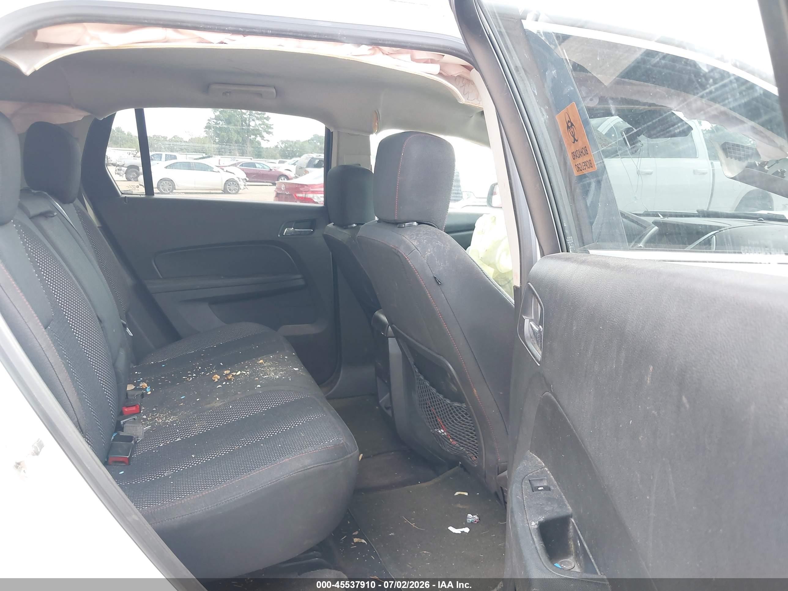 2012 Gmc Terrain Sle-2 White vin: 2GKFLSE57C6182314