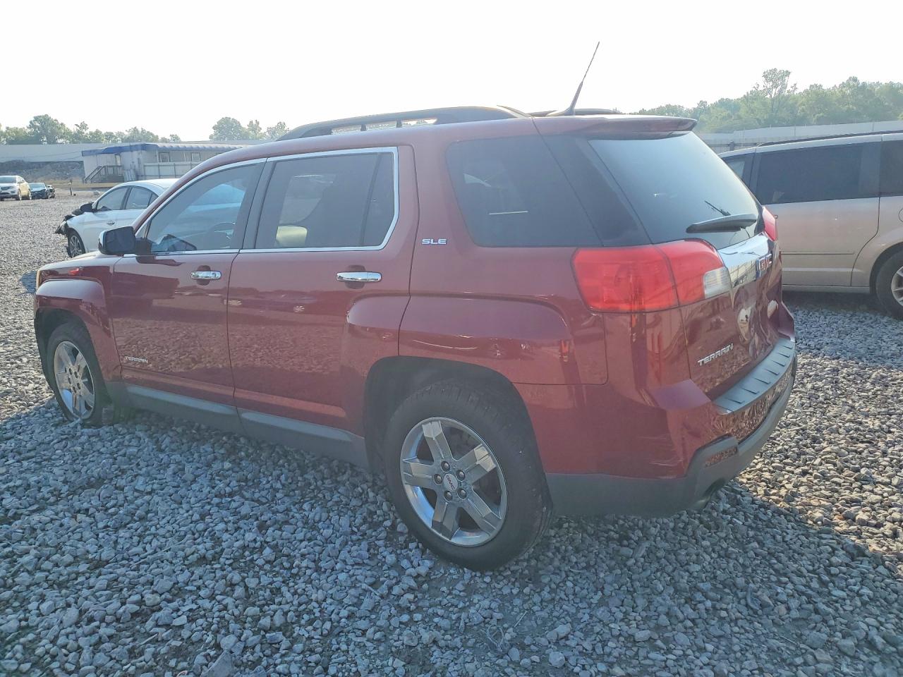 2012 Gmc Terrain Sle Burgundy vin: 2GKFLSE57C6346189
