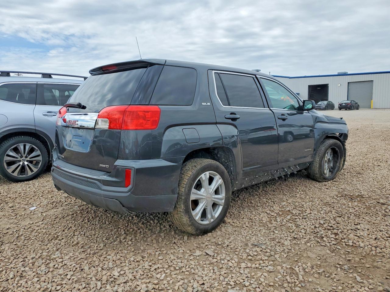 2017 Gmc Terrain Sle Угольный vin: 2GKFLSEK3H6353217