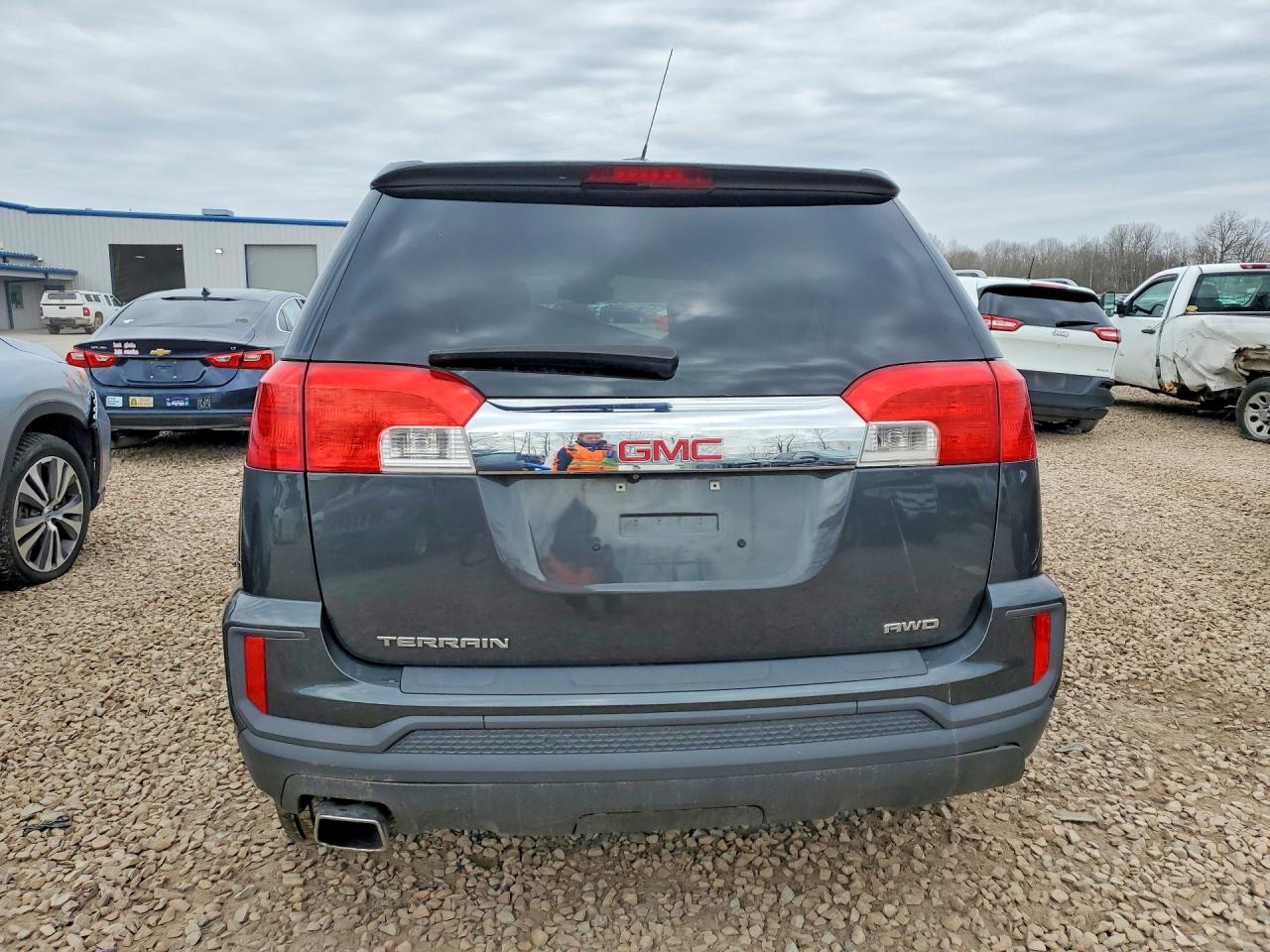 2017 Gmc Terrain Sle Угольный vin: 2GKFLSEK3H6353217
