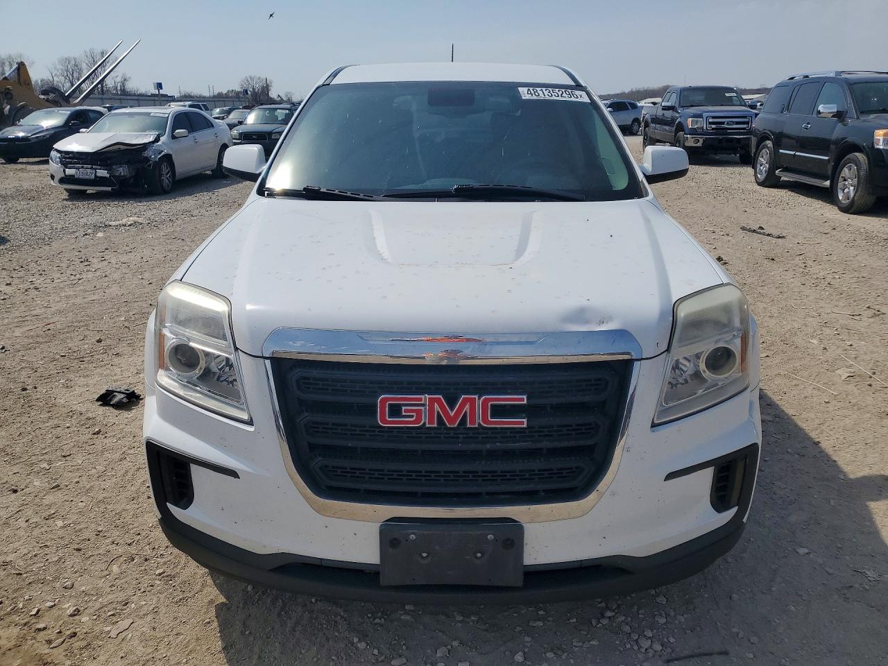 2017 Gmc Terrain Sle White vin: 2GKFLSEK4H6173454